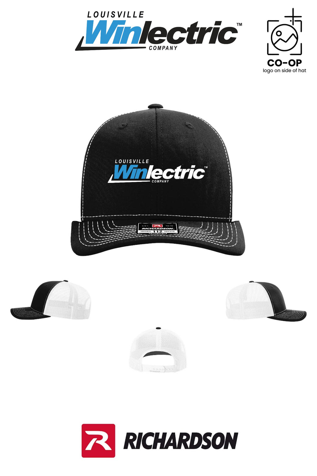 Richardson 112 Trucker Cap - Louisville Winlectric