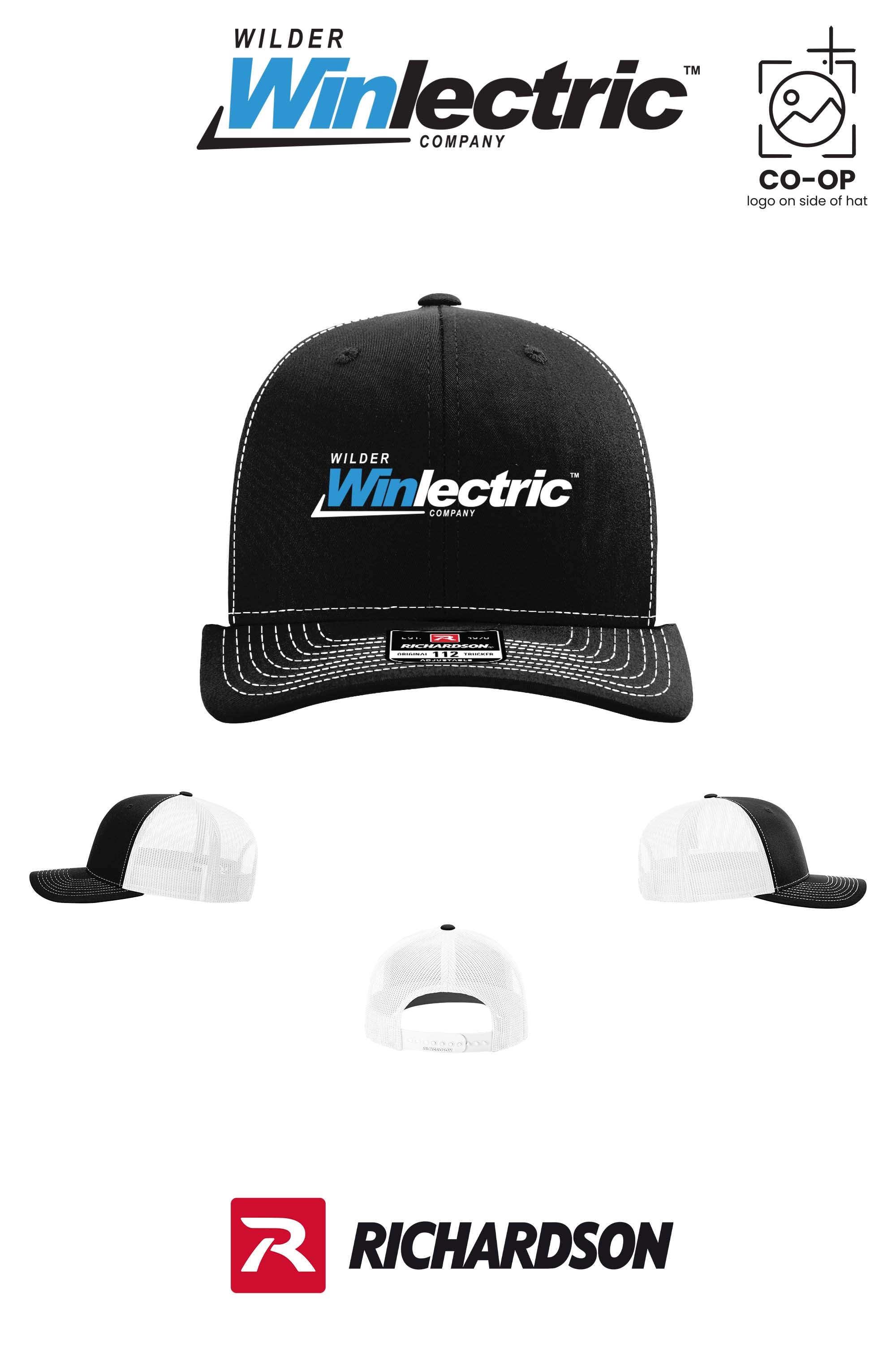 Richardson 112 Trucker Cap - Wilder Winlectric