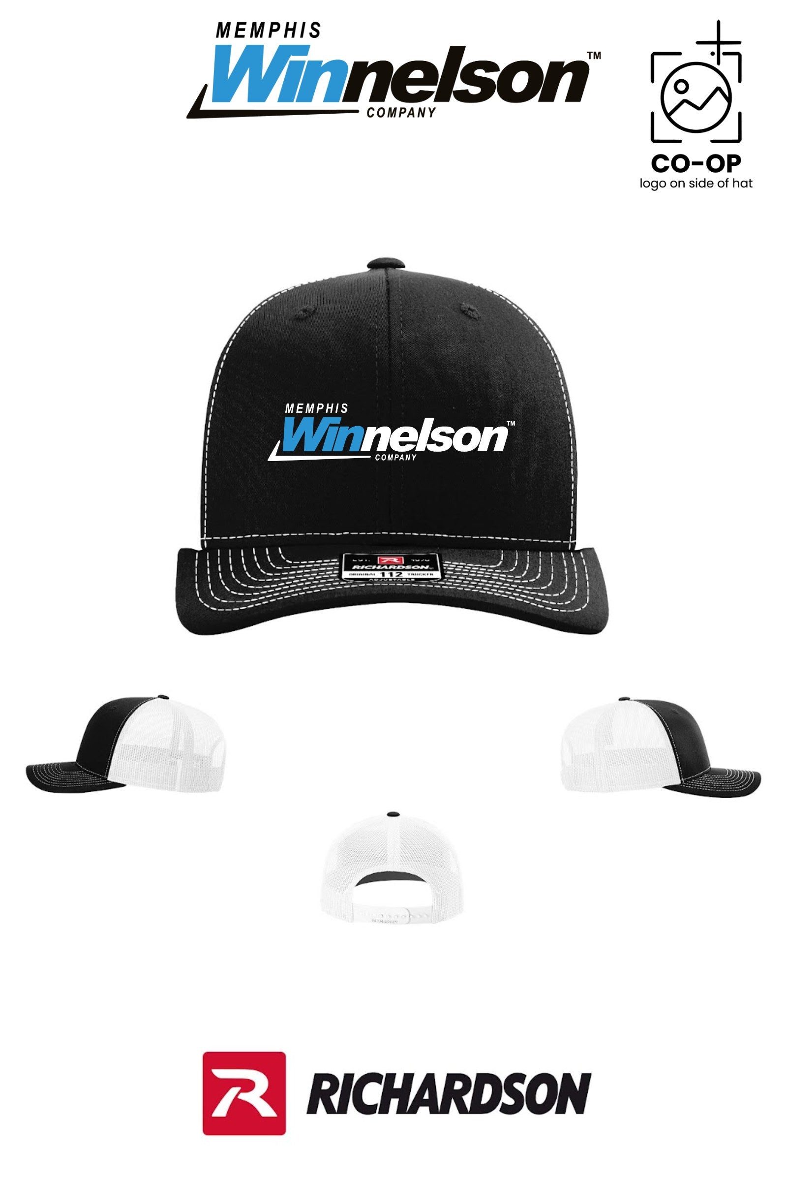 Richardson 112 Trucker Cap - Memphis Winnelson