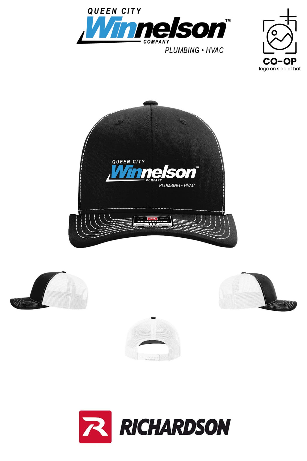 Richardson 112 Trucker Cap - Queen City Winnelson