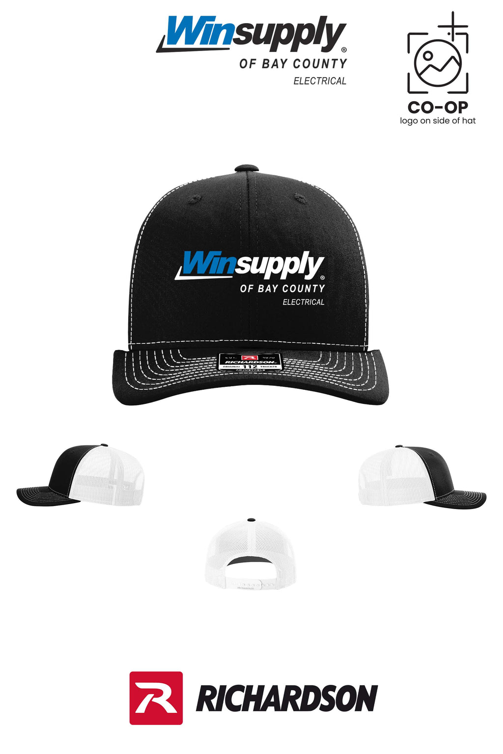 Richardson 112 Trucker Cap - Winsupply Bay County FL