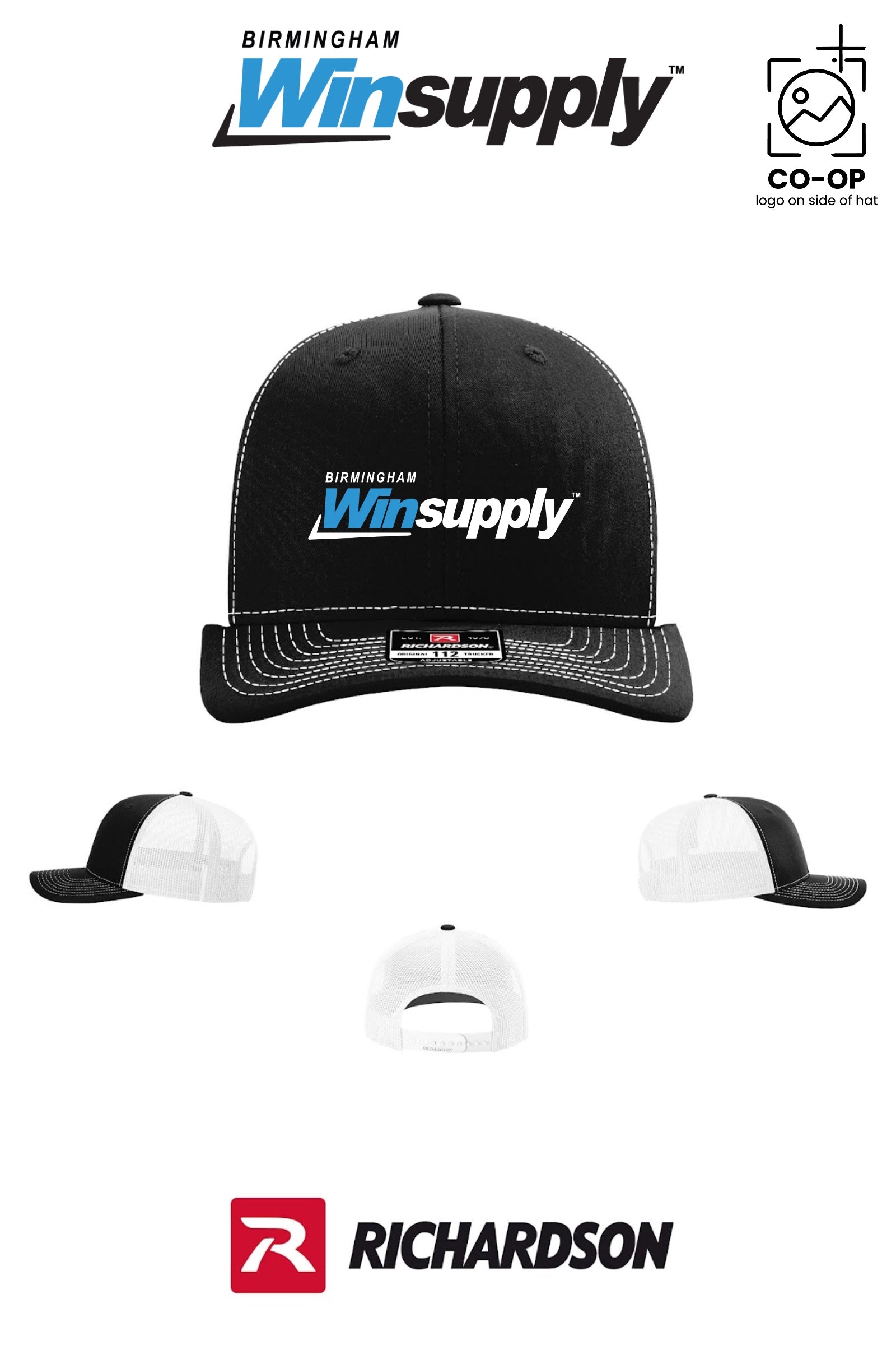 Richardson 112 Trucker Cap - Birmingham Winsupply