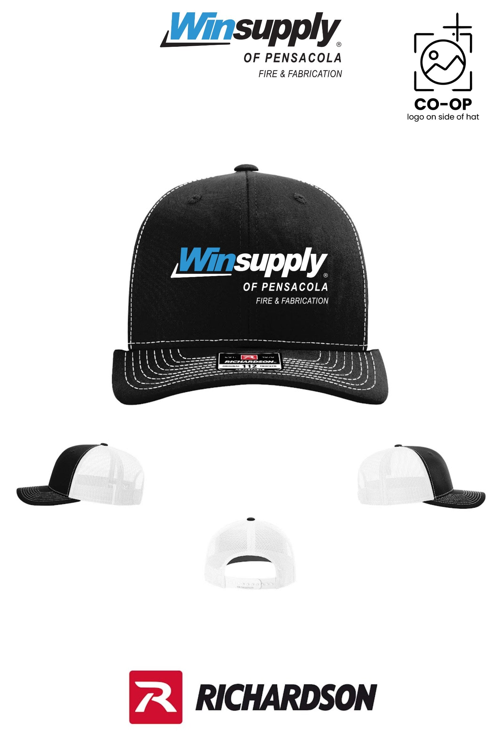 Richardson 112 Trucker Cap - Winsupply Pensacola Fire & Fabrication