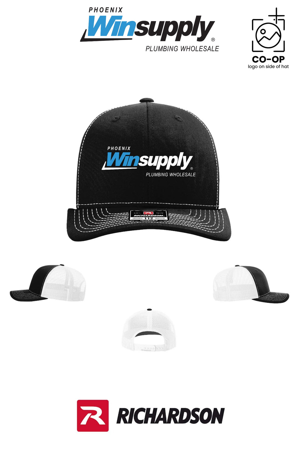Richardson 112 Trucker Cap - Phoenix Winsupply