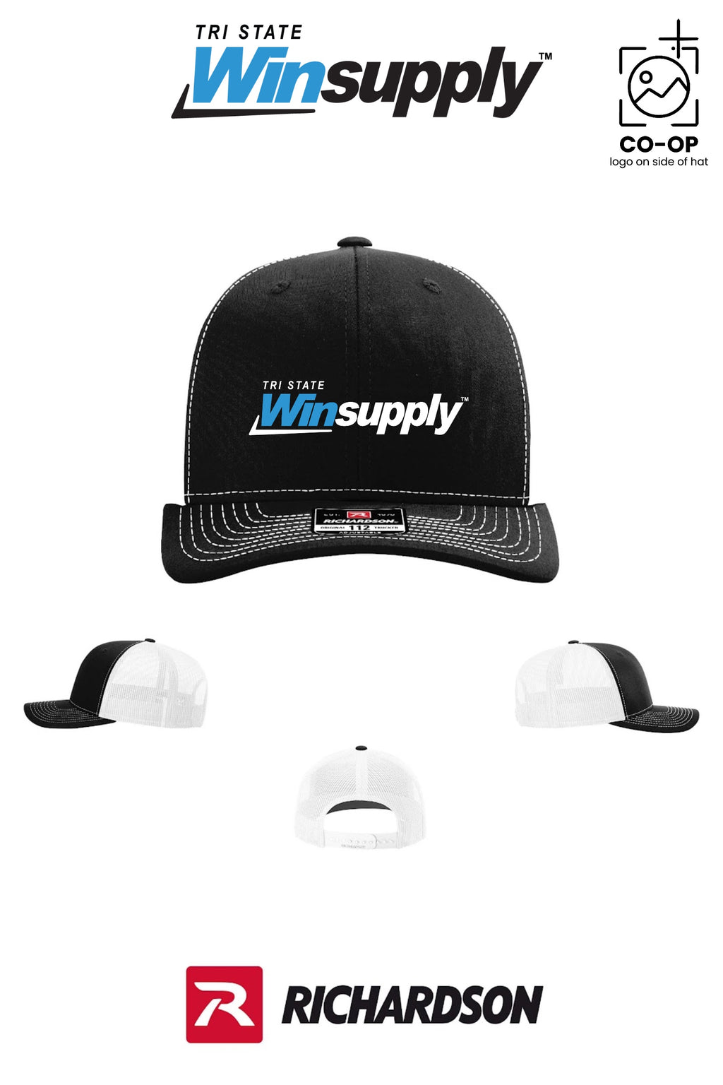 Richardson 112 Trucker Cap - Tri-State Winsupply