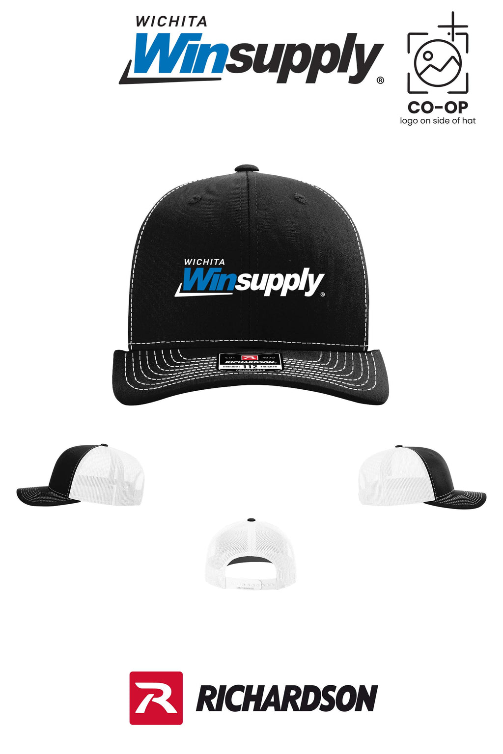 Richardson 112 Trucker Cap - Wichita Winsupply