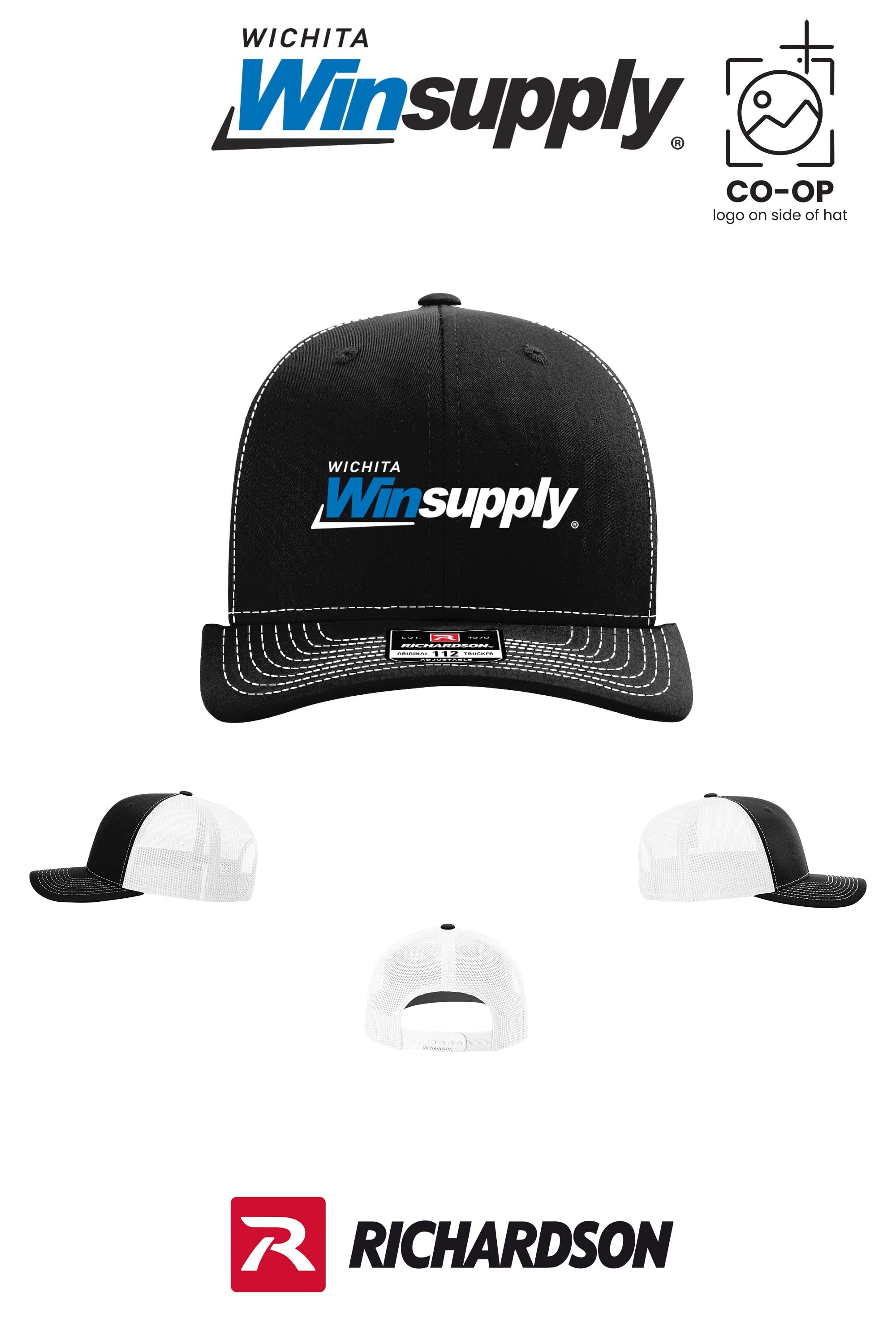 Richardson 112 Trucker Cap - Wichita Winsupply