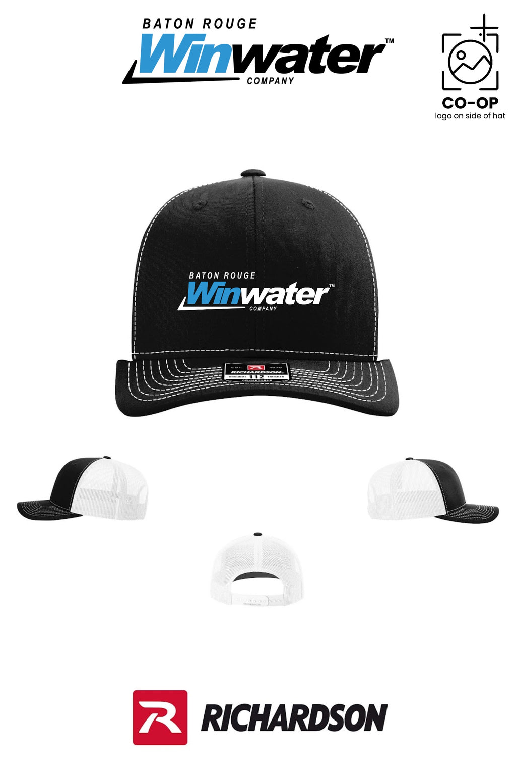 Richardson 112 Trucker Cap - Baton Rouge Winwater