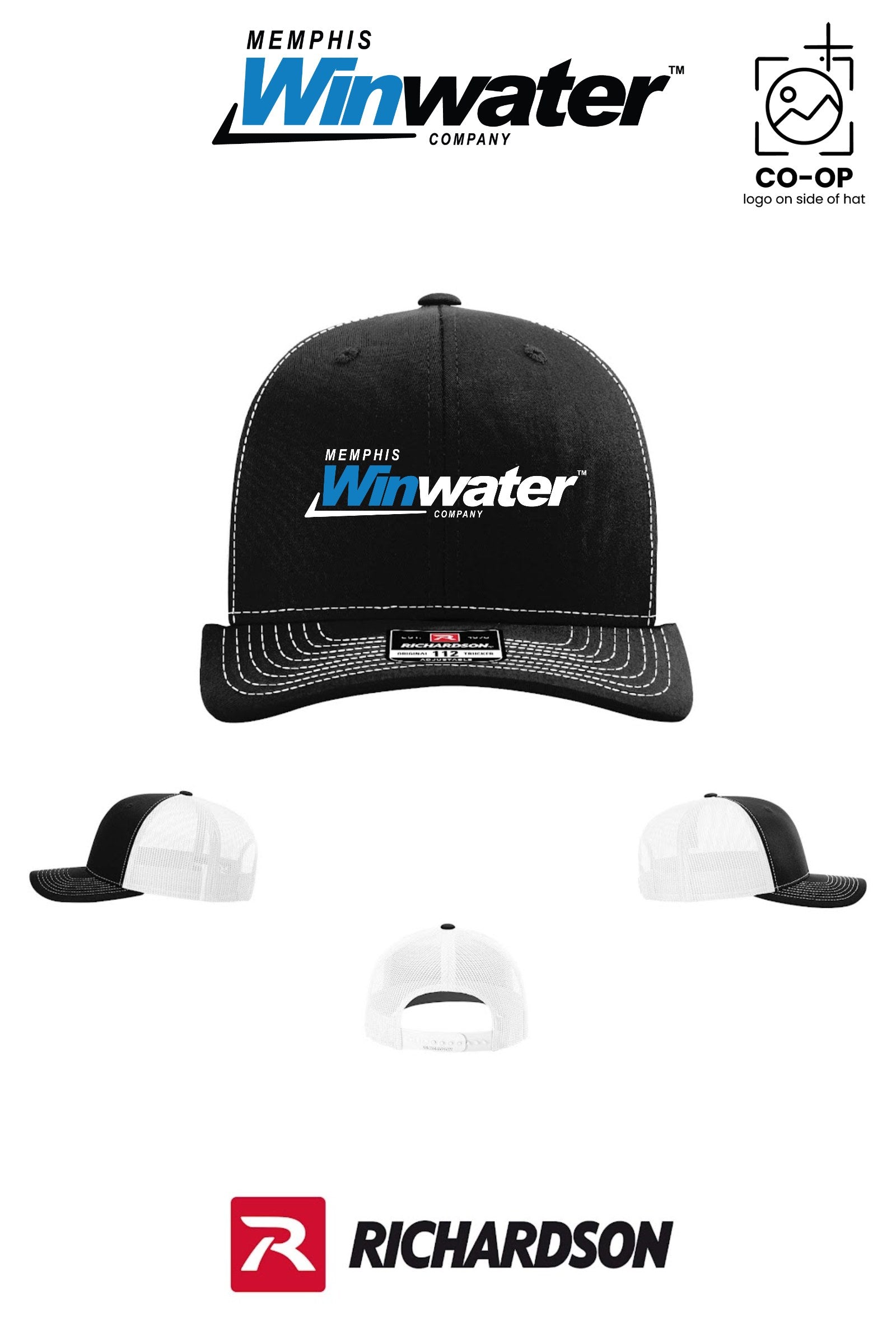 Richardson 112 Trucker Cap - Memphis Winwater