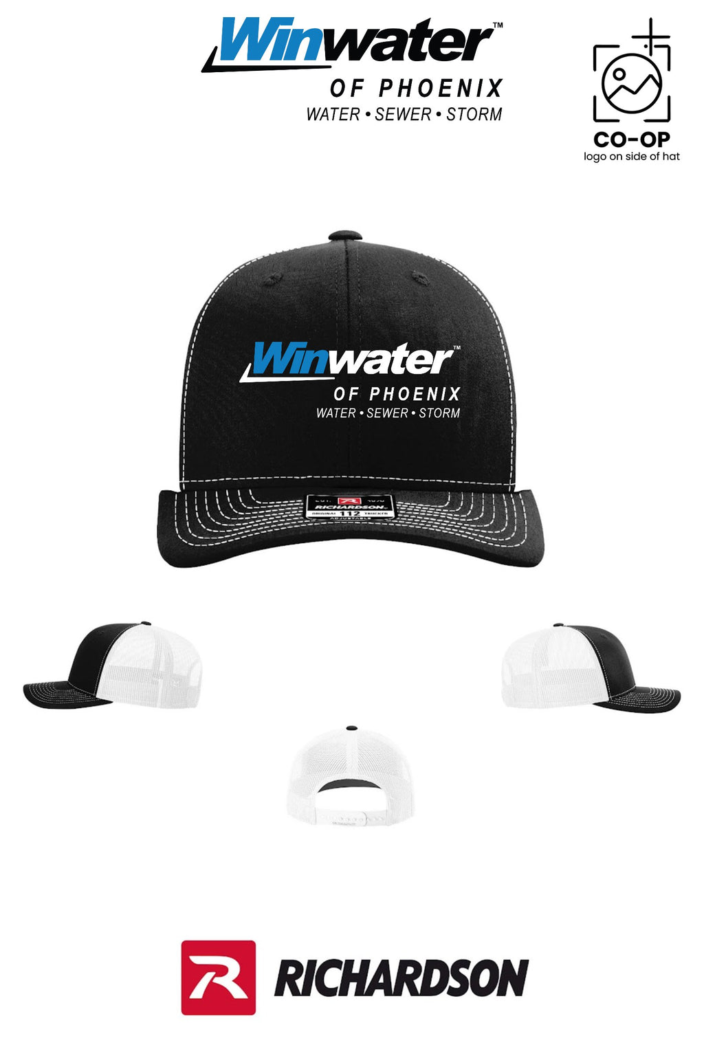 Richardson 112 Trucker Cap - Winwater of Phoenix