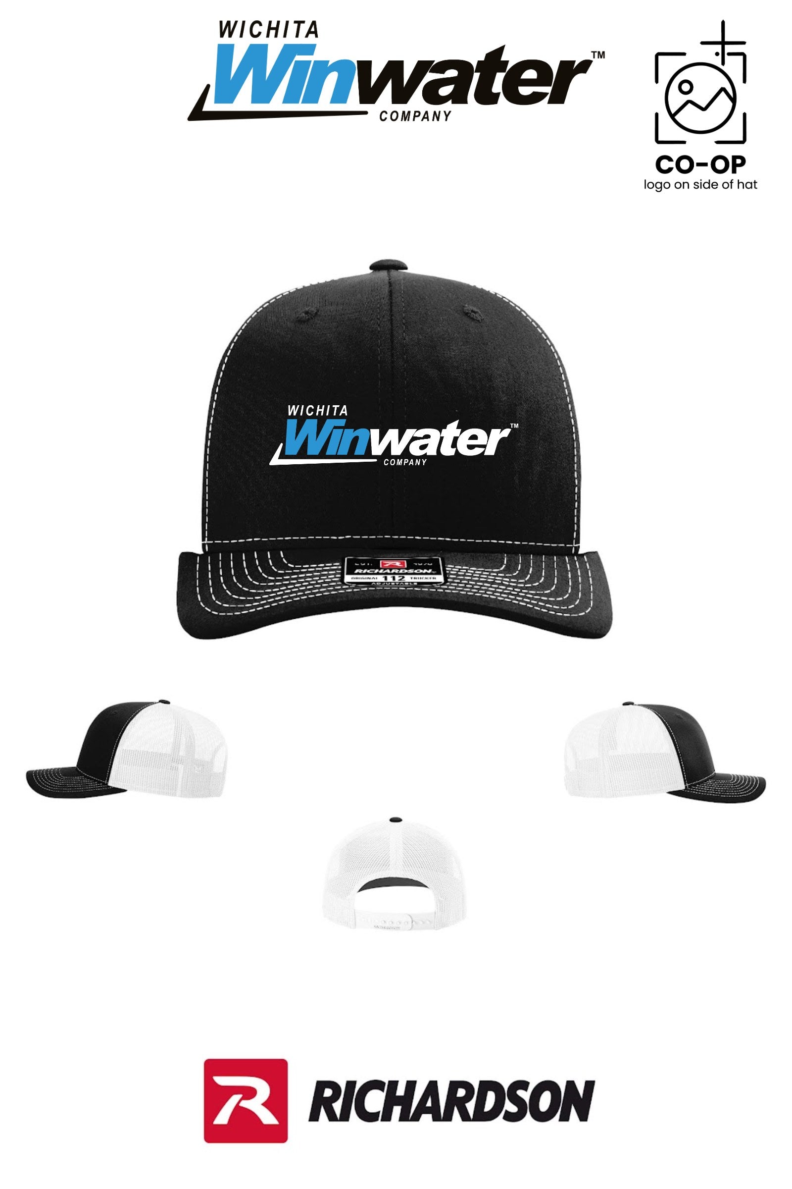 Richardson 112 Trucker Cap - Wichita Winwater