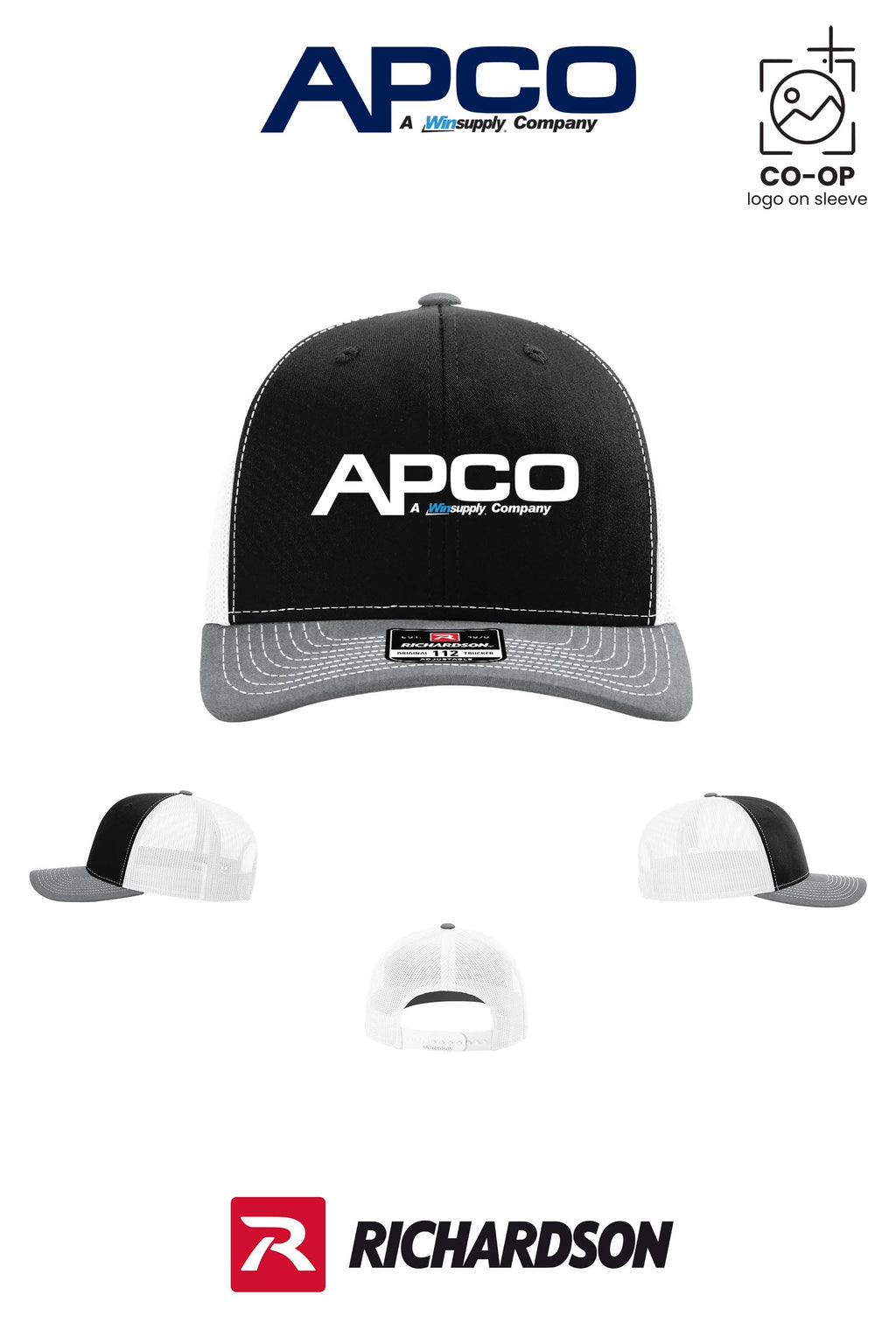 Richardson 112 Trucker Cap - APCO Supply - Indianapolis