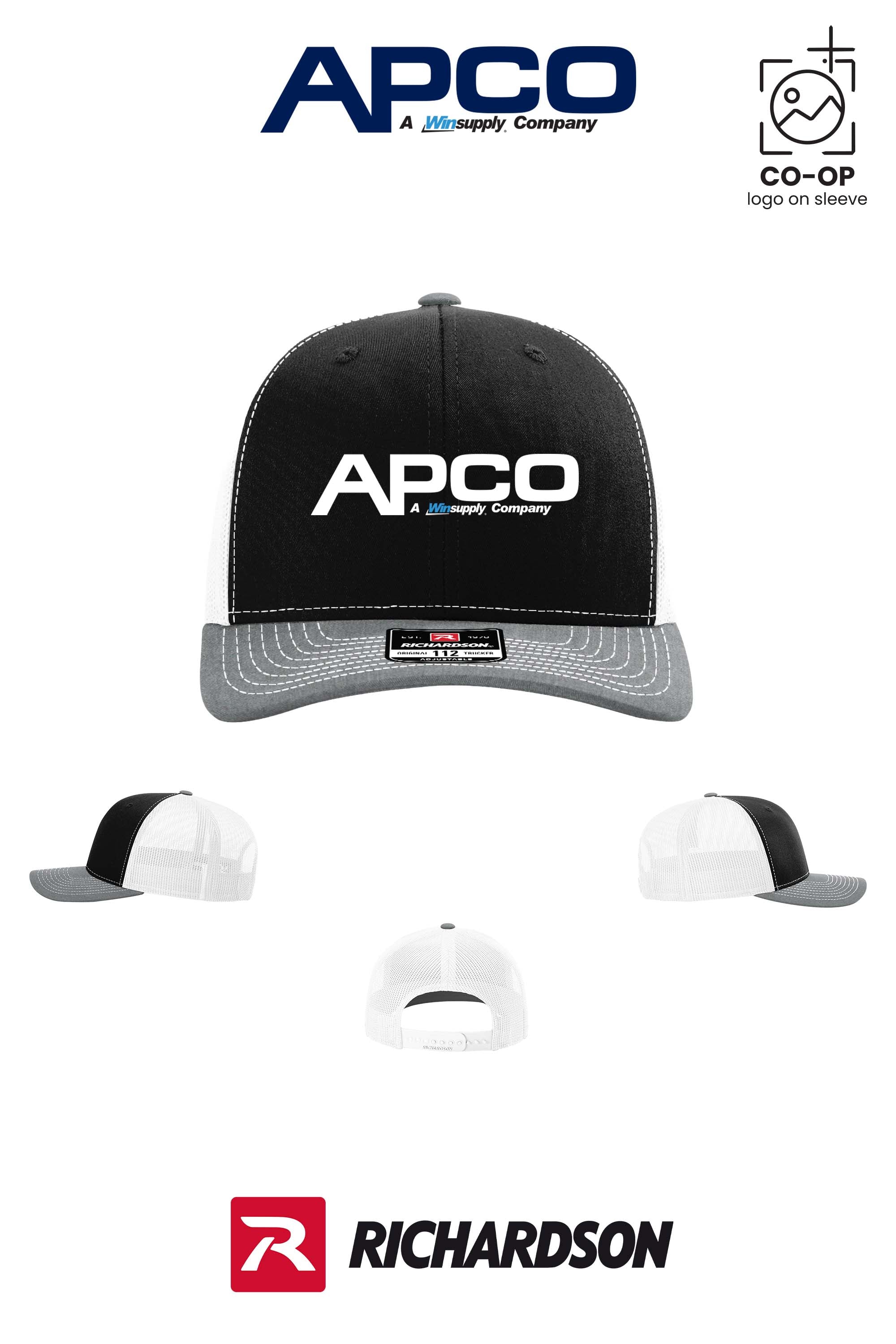Richardson 112 Trucker Cap - APCO Supply - Indianapolis