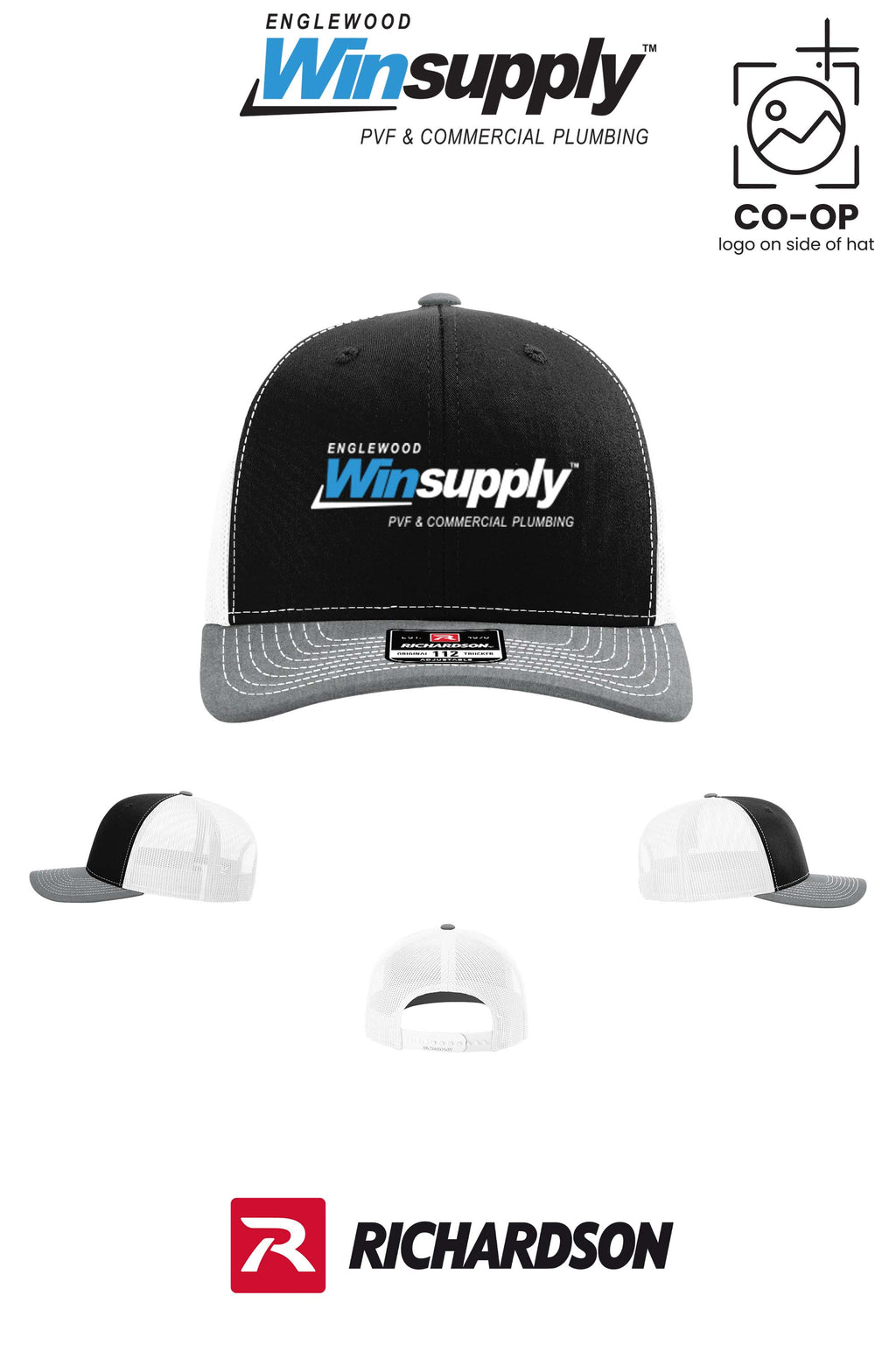 Richardson 112 Trucker Cap - Englewood Winsupply