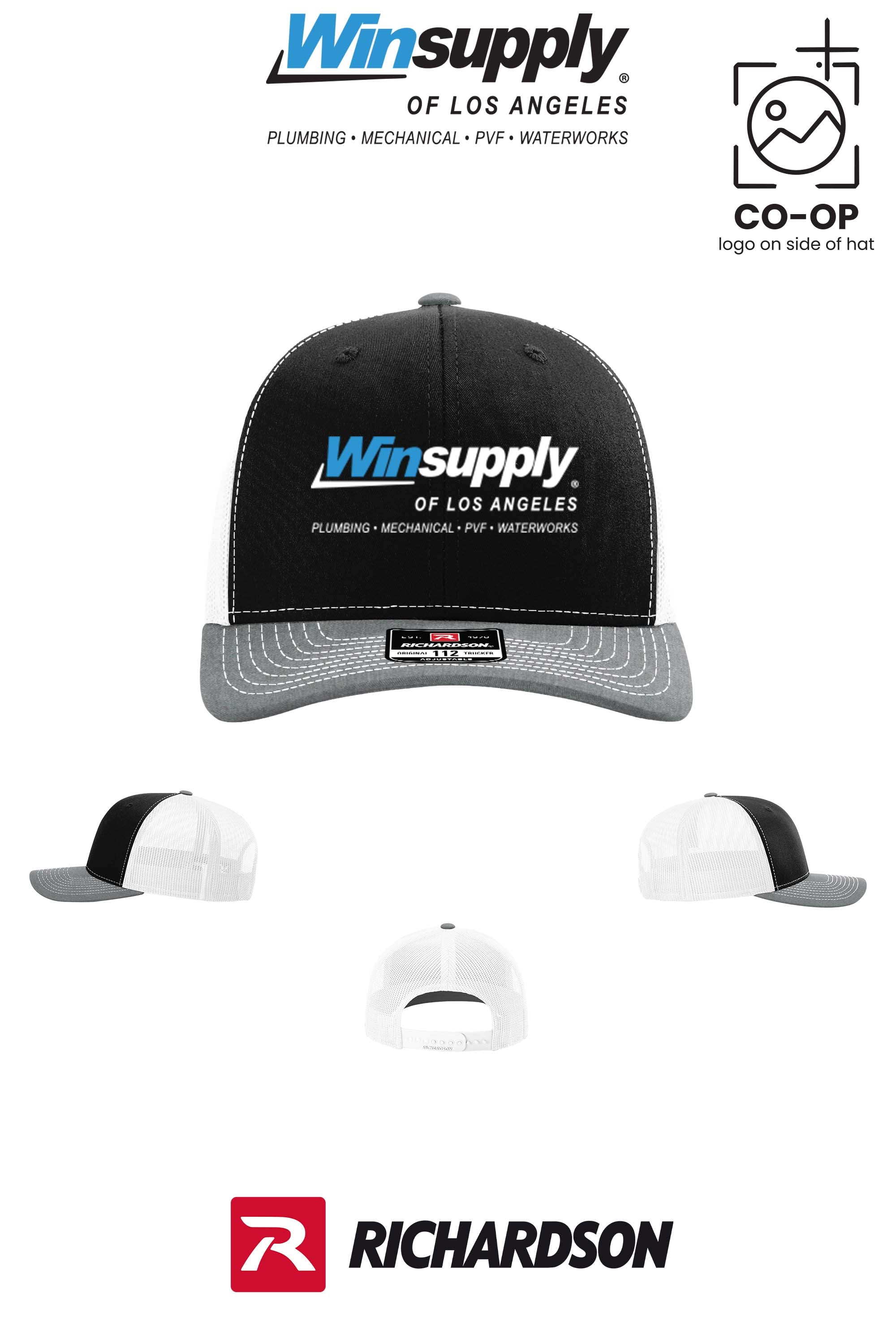 Richardson 112 Trucker Cap - Winsupply of Los Angeles