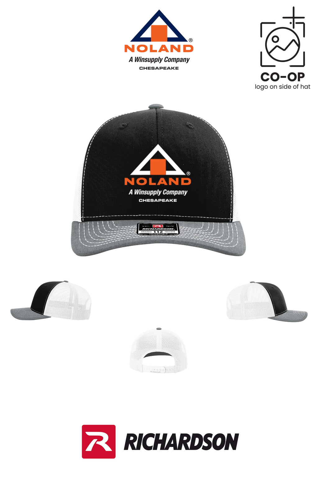 Richardson 112 Trucker Cap - Noland Company Chesapeake