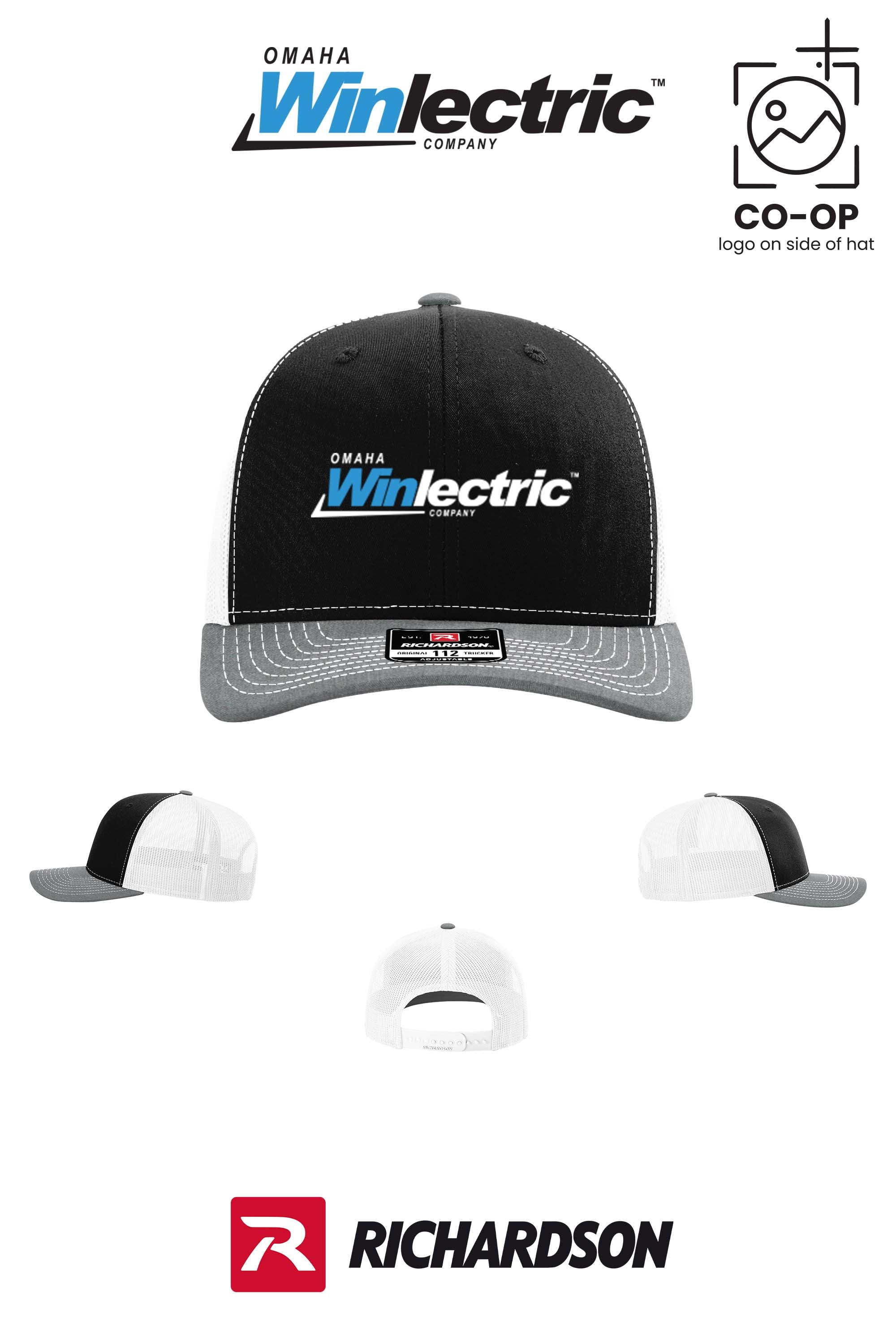 Richardson 112 Trucker Cap - Omaha Winlectric