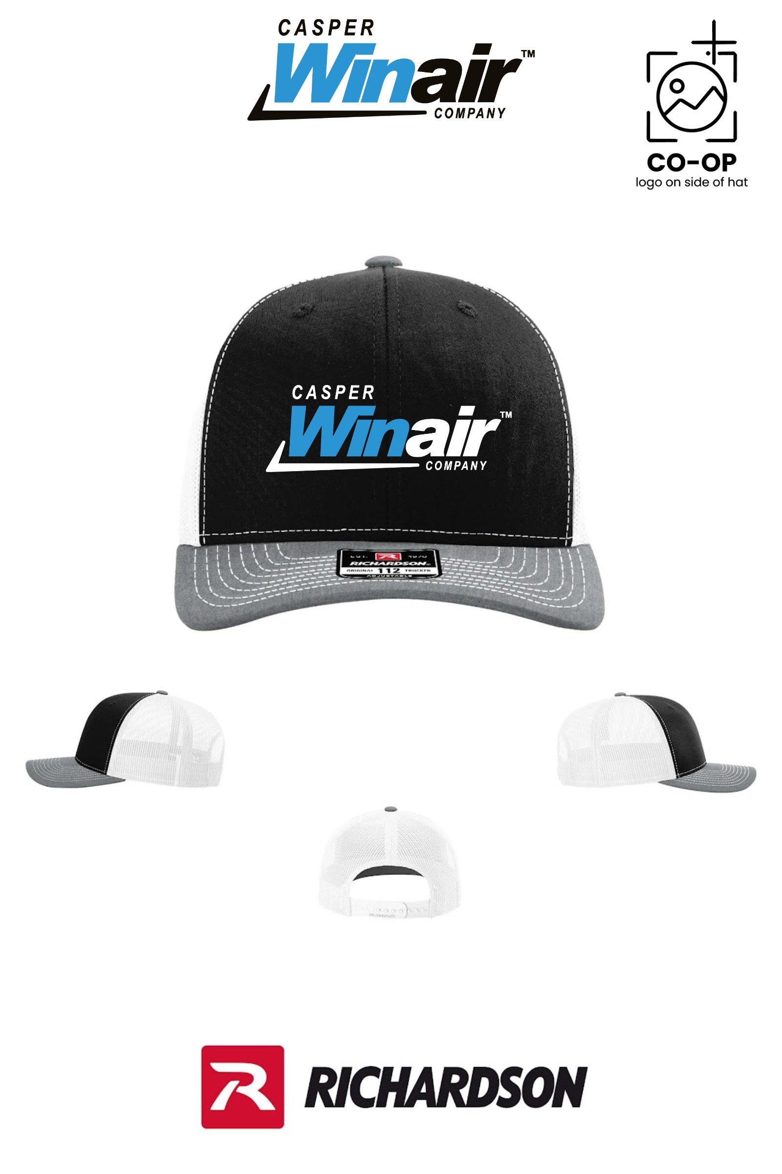 Richardson 112 Trucker Cap - Casper Winair