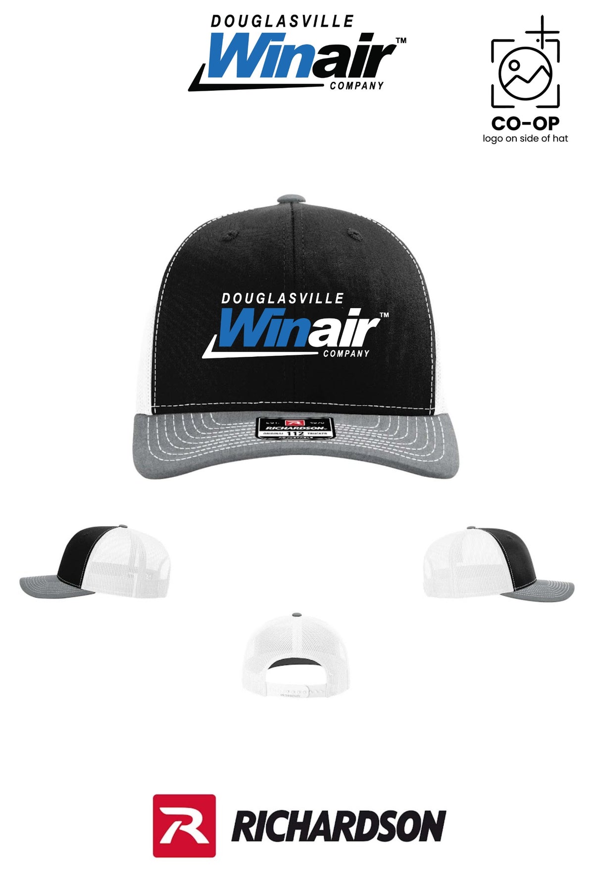Richardson 112 Trucker Cap - Douglasville Winair