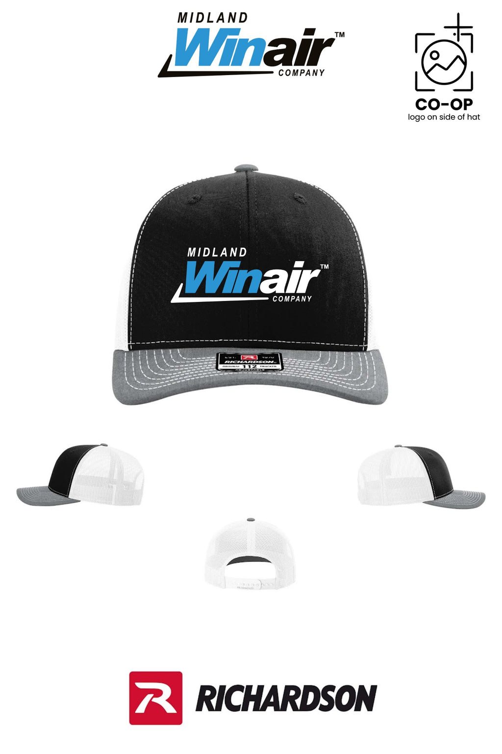 Richardson 112 Trucker Cap - Midland Winair