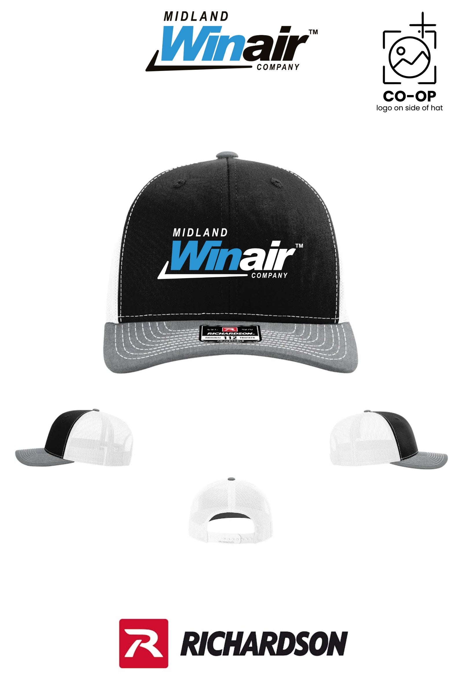 Richardson 112 Trucker Cap - Midland Winair