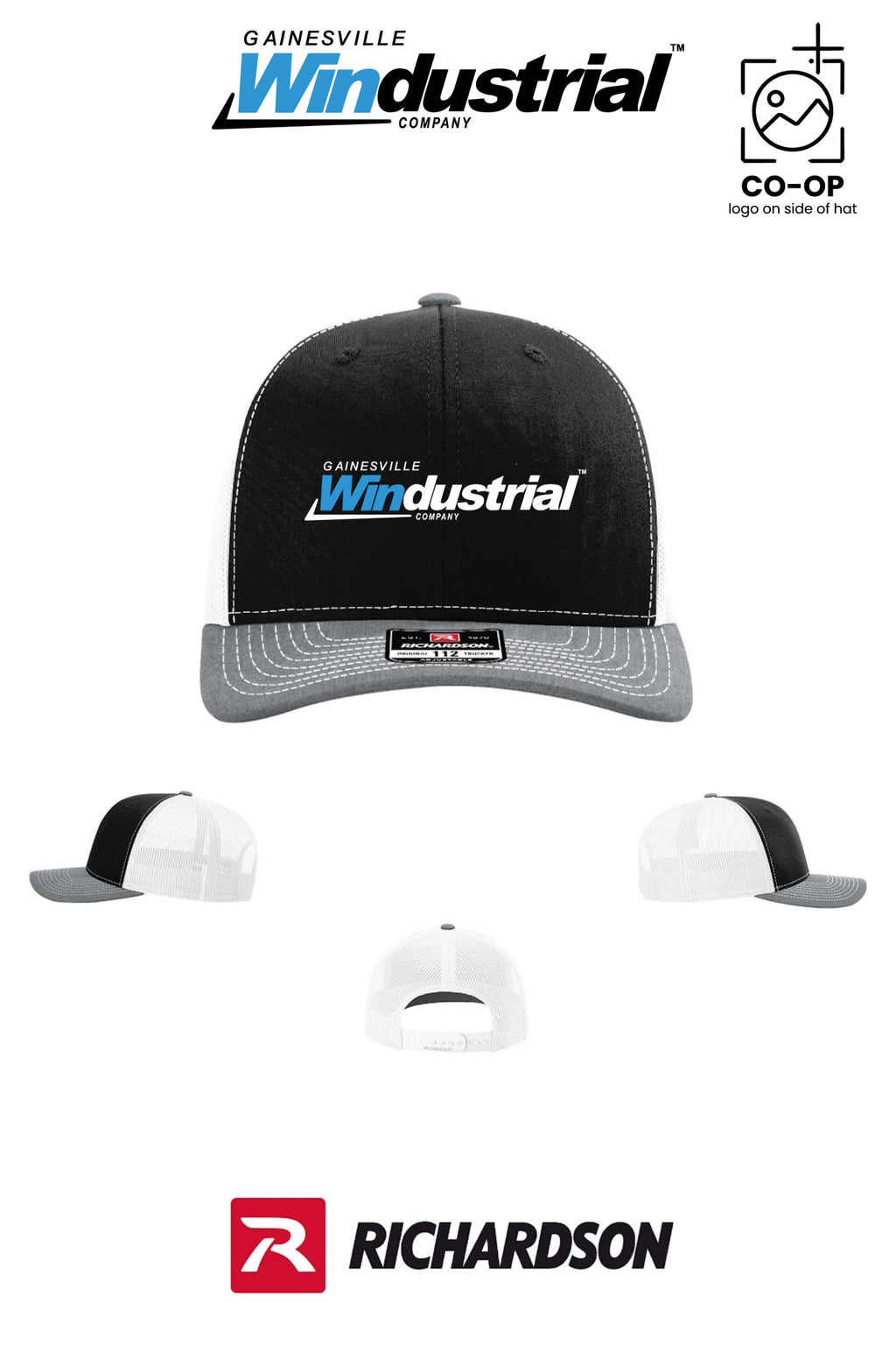 Richardson 112 Trucker Cap - Gainesville Windustrial