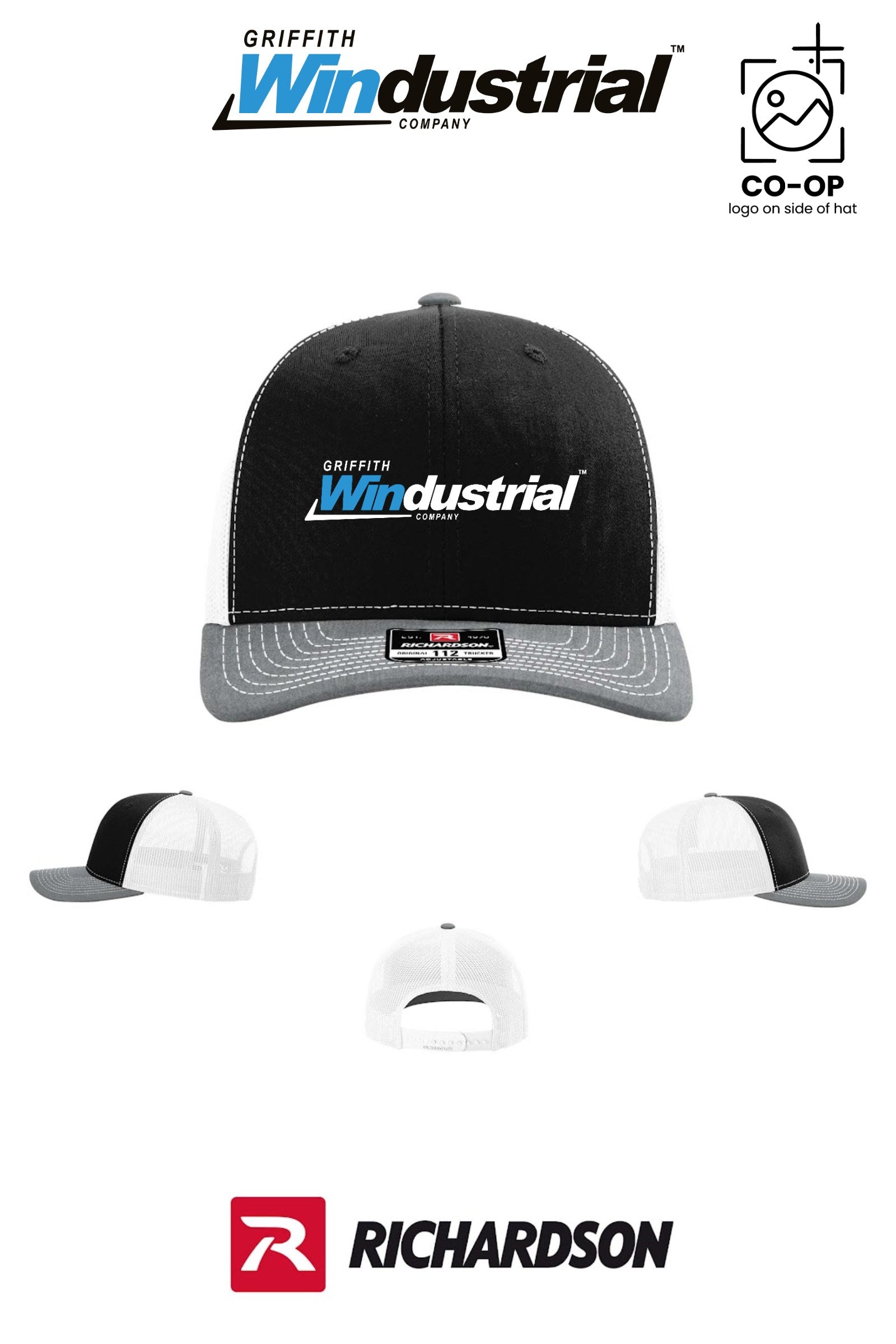 Richardson 112 Trucker Cap - Griffith Windustrial