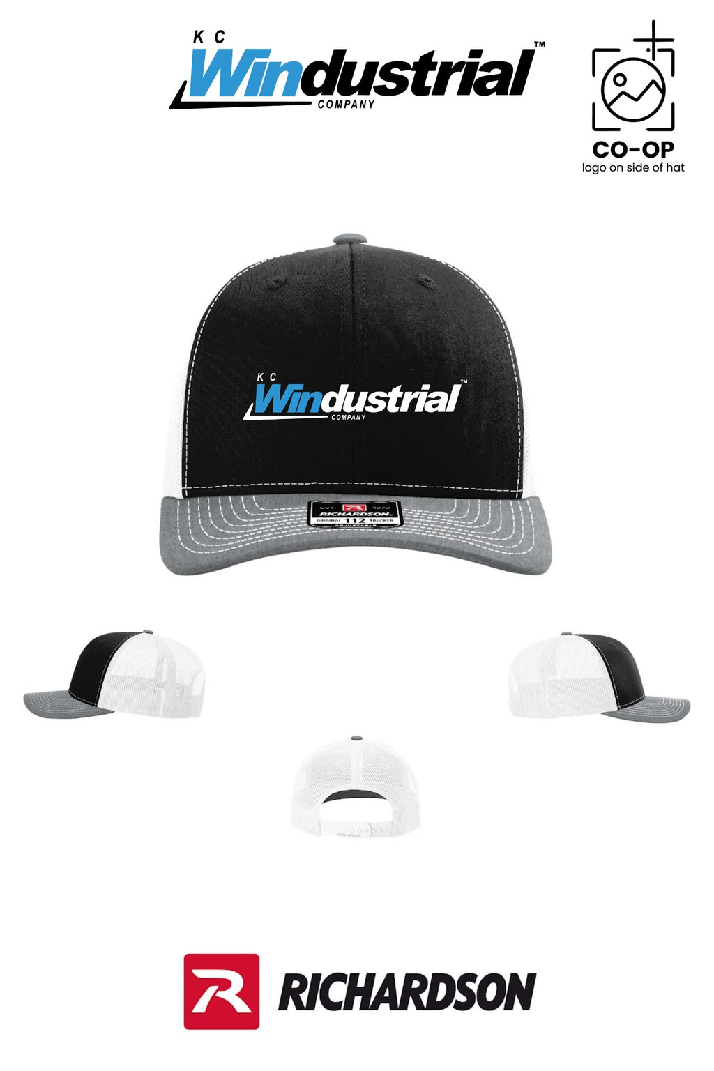 Richardson 112 Trucker Cap - KC Windustrial