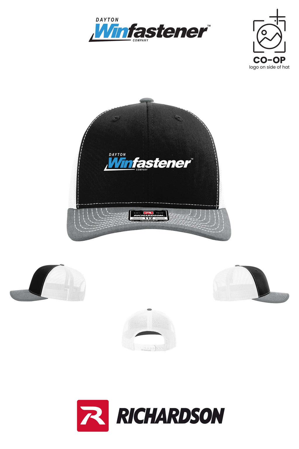 Richardson 112 Trucker Cap - Dayton Winfastener