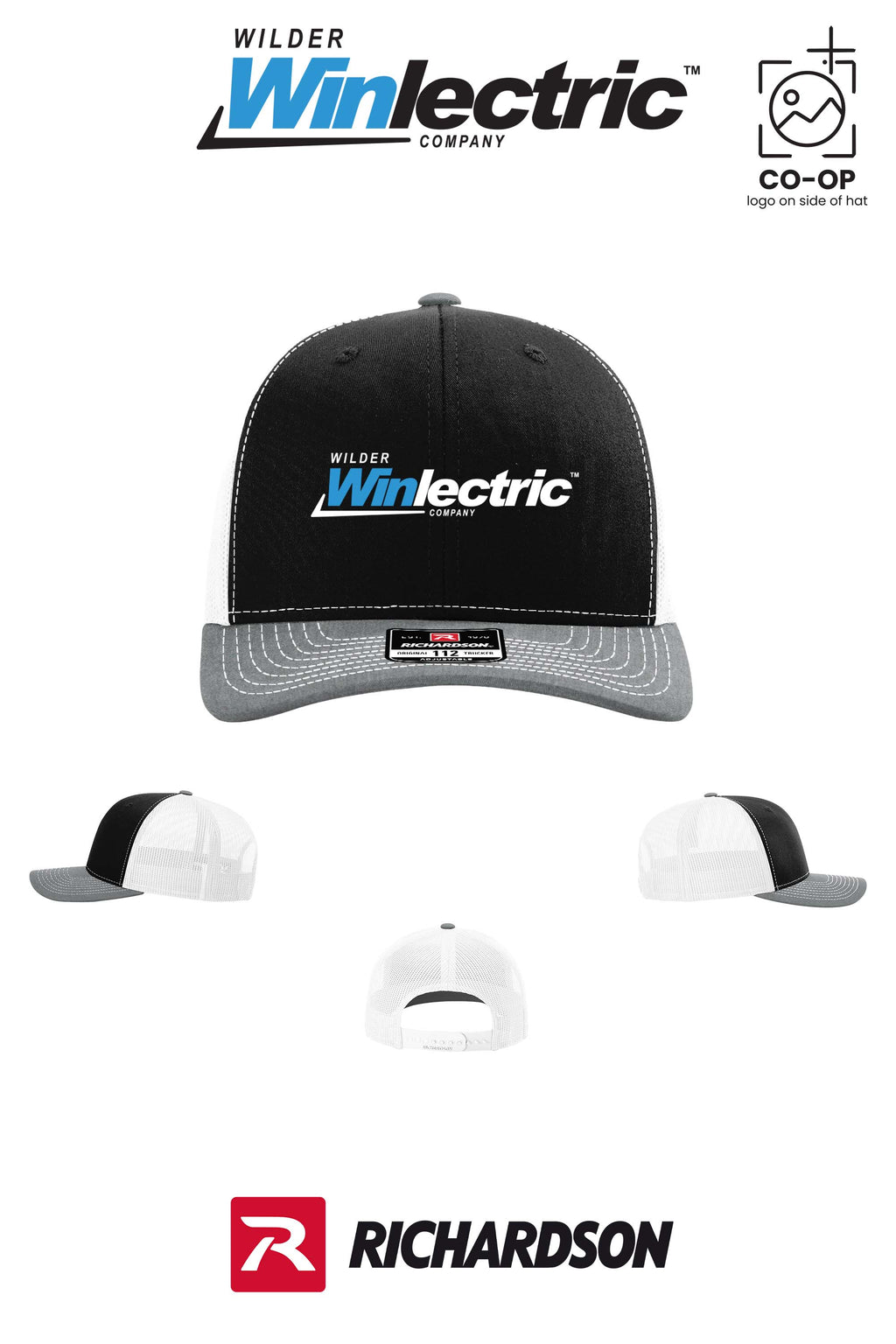 Richardson 112 Trucker Cap - Wilder Winlectric