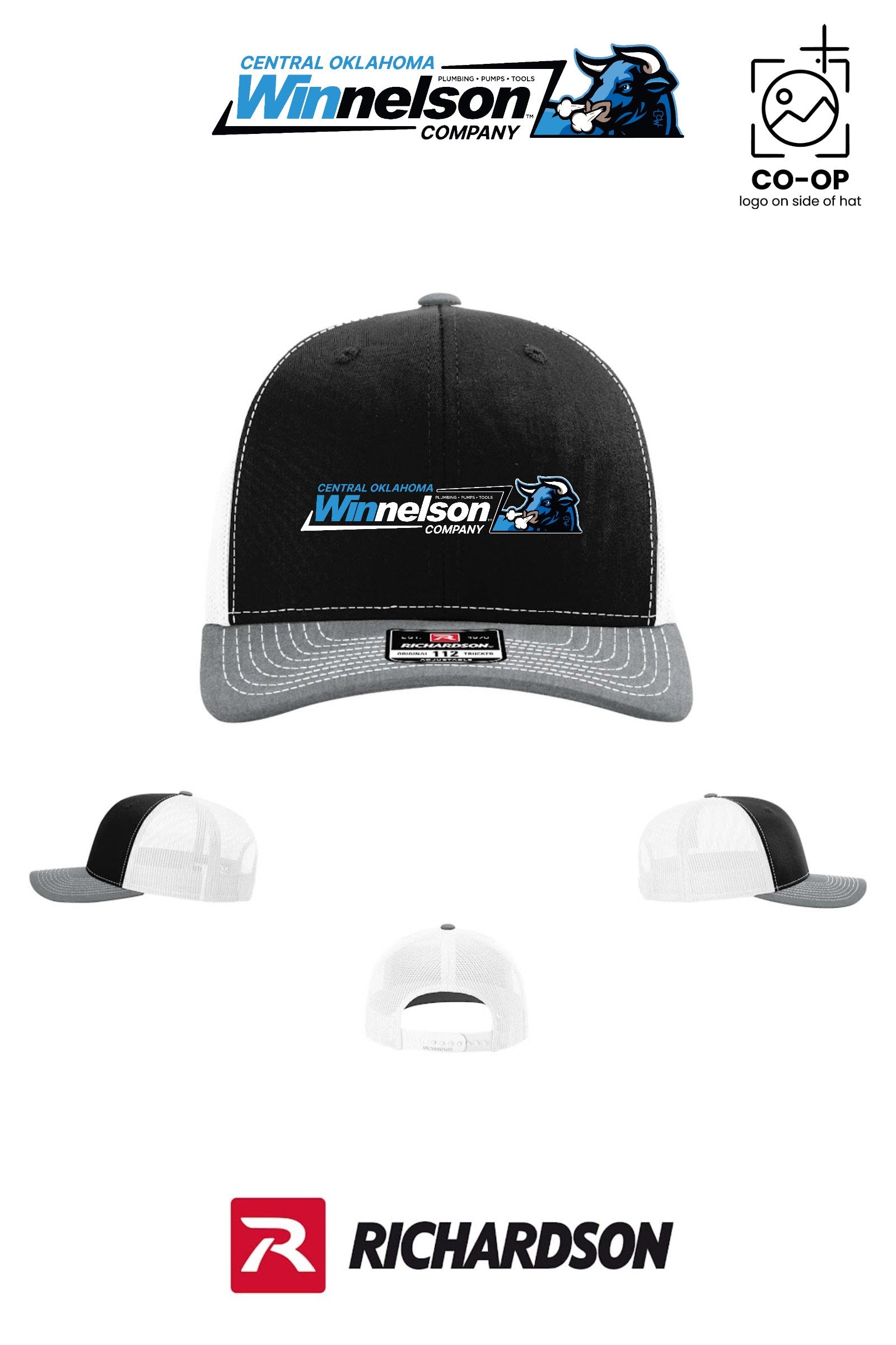 Richardson 112 Trucker Cap - Winnelson Central Oklahoma