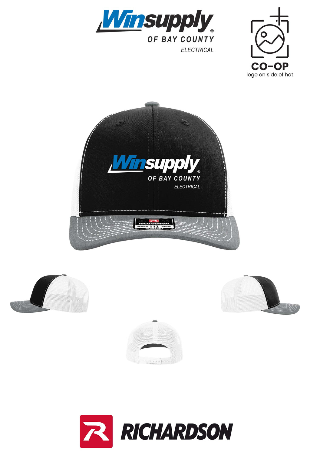 Richardson 112 Trucker Cap - Winsupply Bay County FL