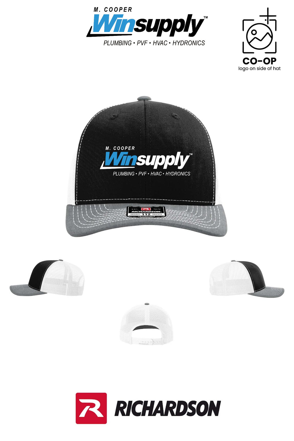 Richardson 112 Trucker Cap - M. Cooper Winsupply Co.