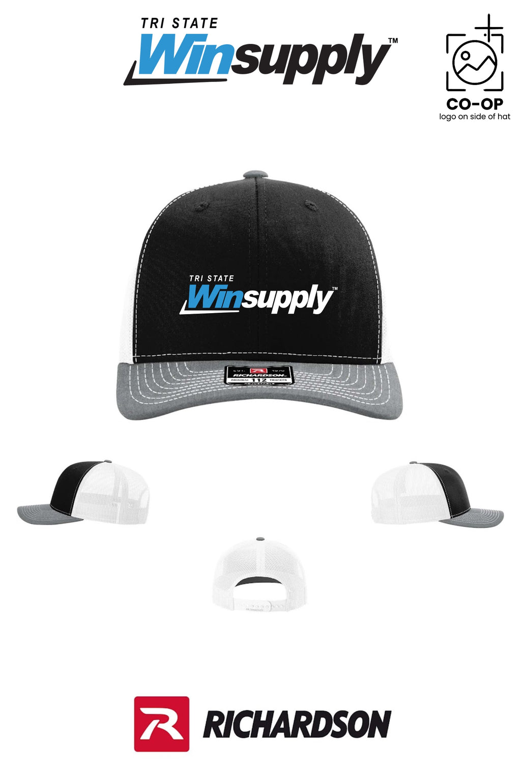 Richardson 112 Trucker Cap - Tri-State Winsupply