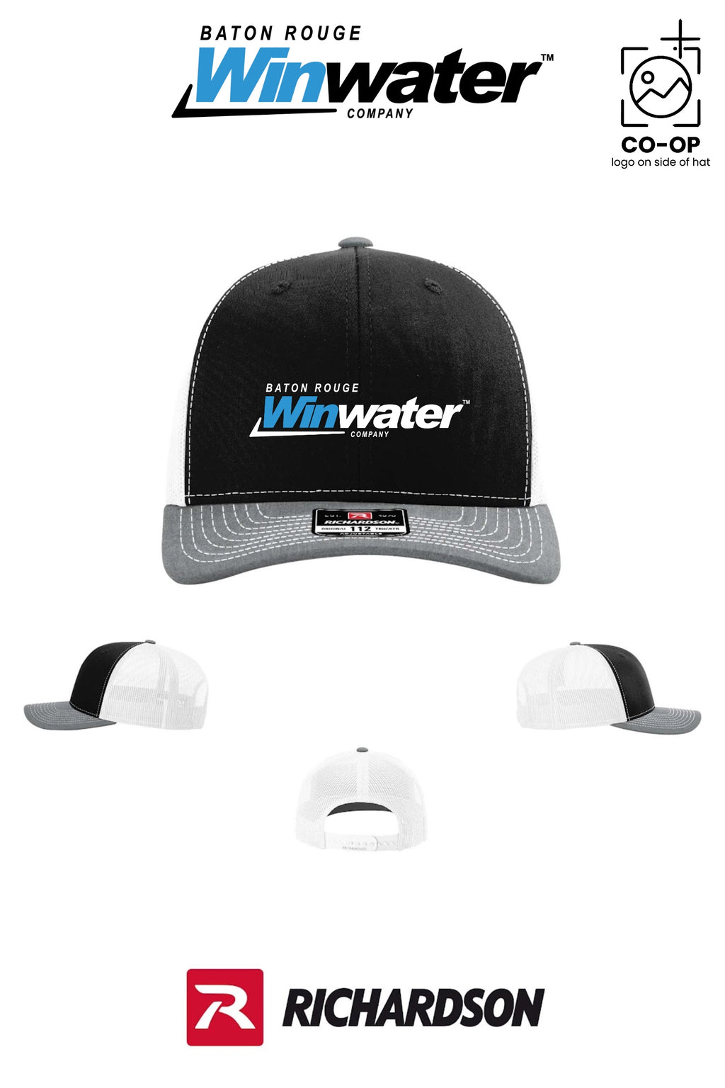 Richardson 112 Trucker Cap - Baton Rouge Winwater