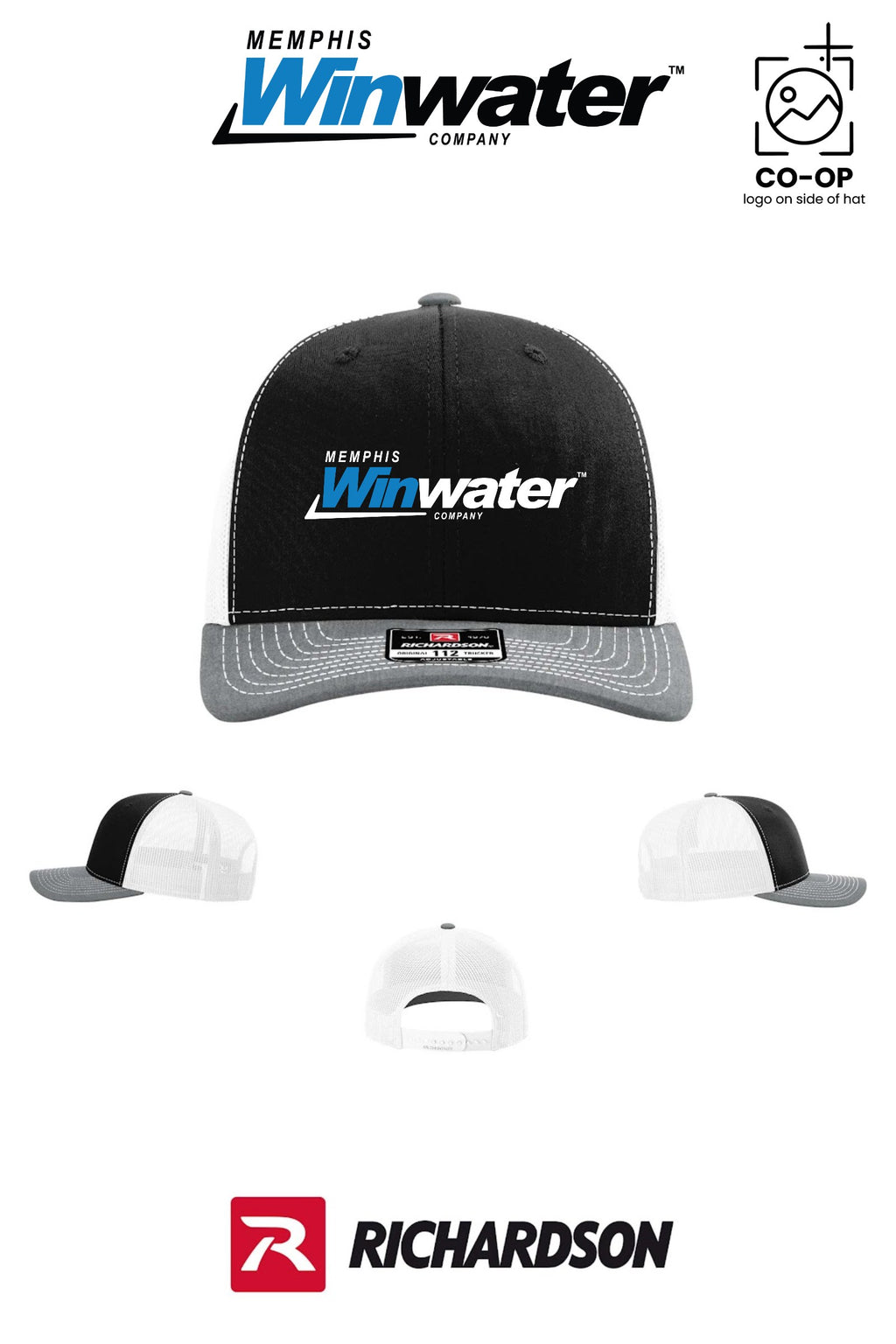 Richardson 112 Trucker Cap - Memphis Winwater