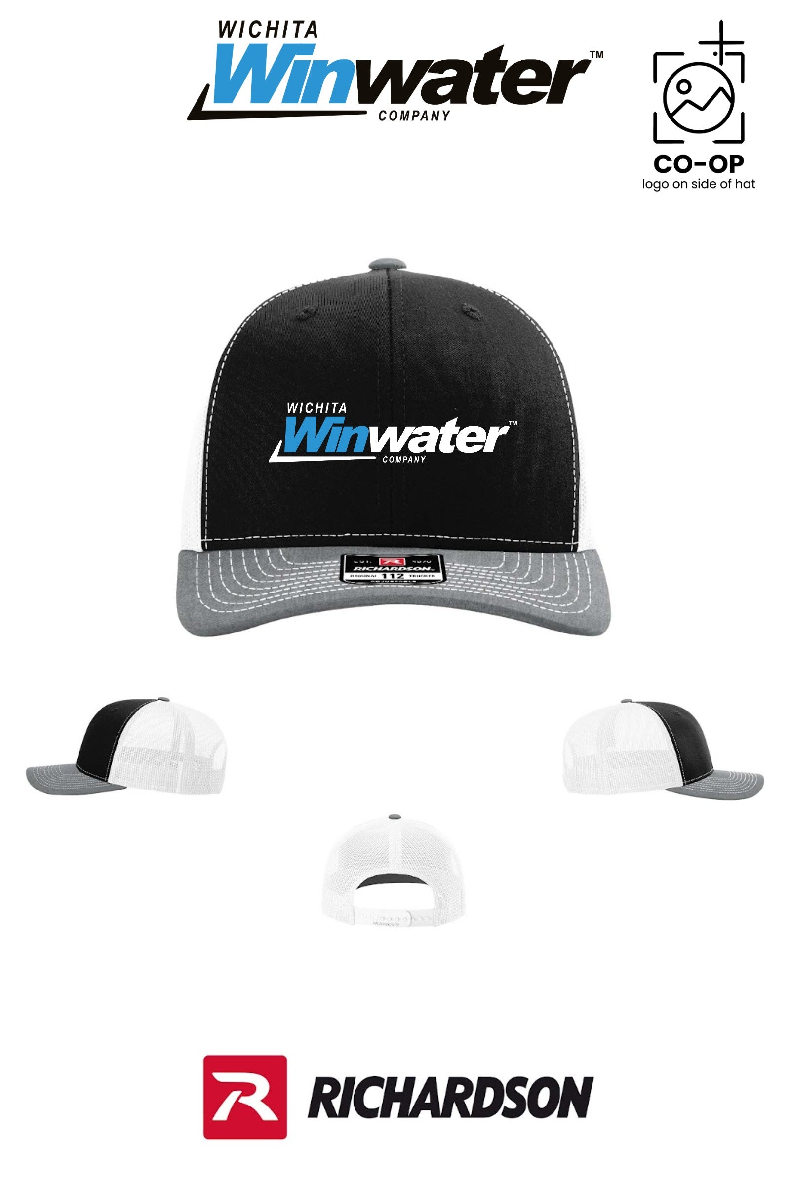 Richardson 112 Trucker Cap - Wichita Winwater