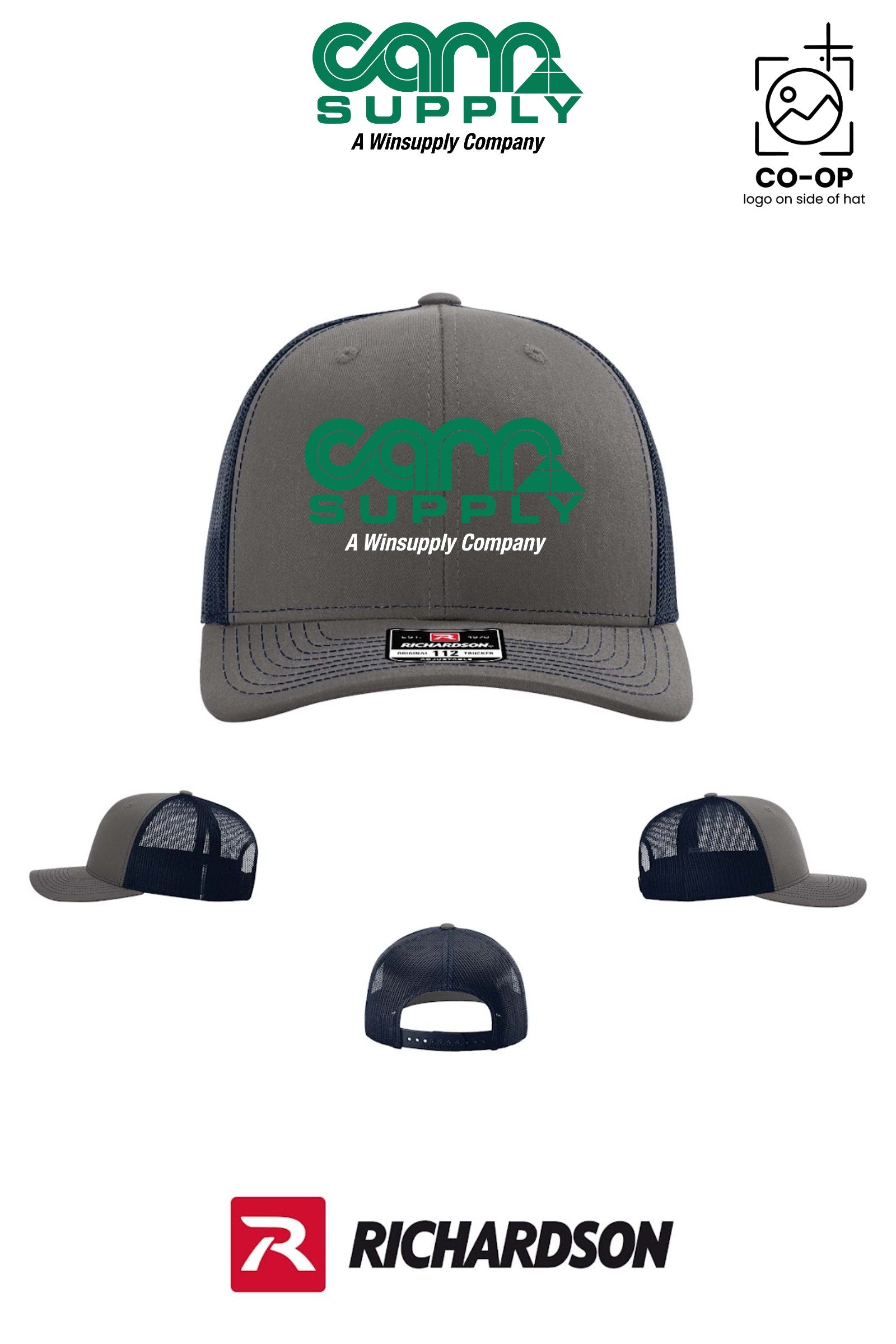 Richardson 112 Trucker Cap - Carr Supply - Xenia