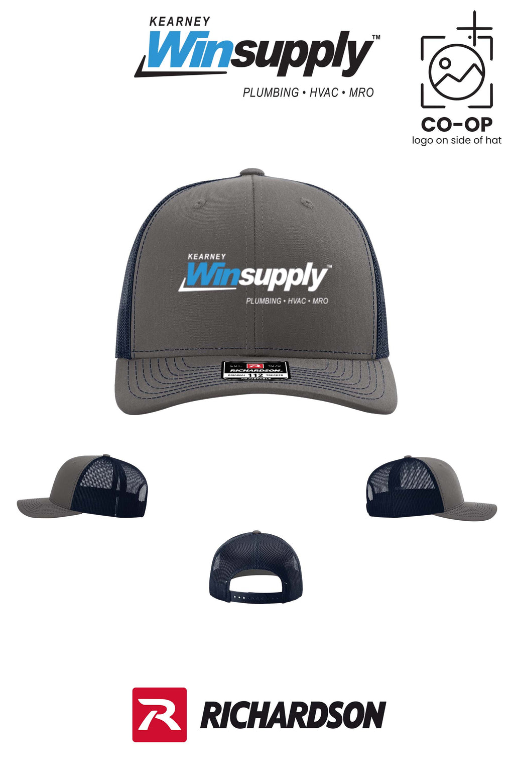 Richardson 112 Trucker Cap - Kearney Winsupply