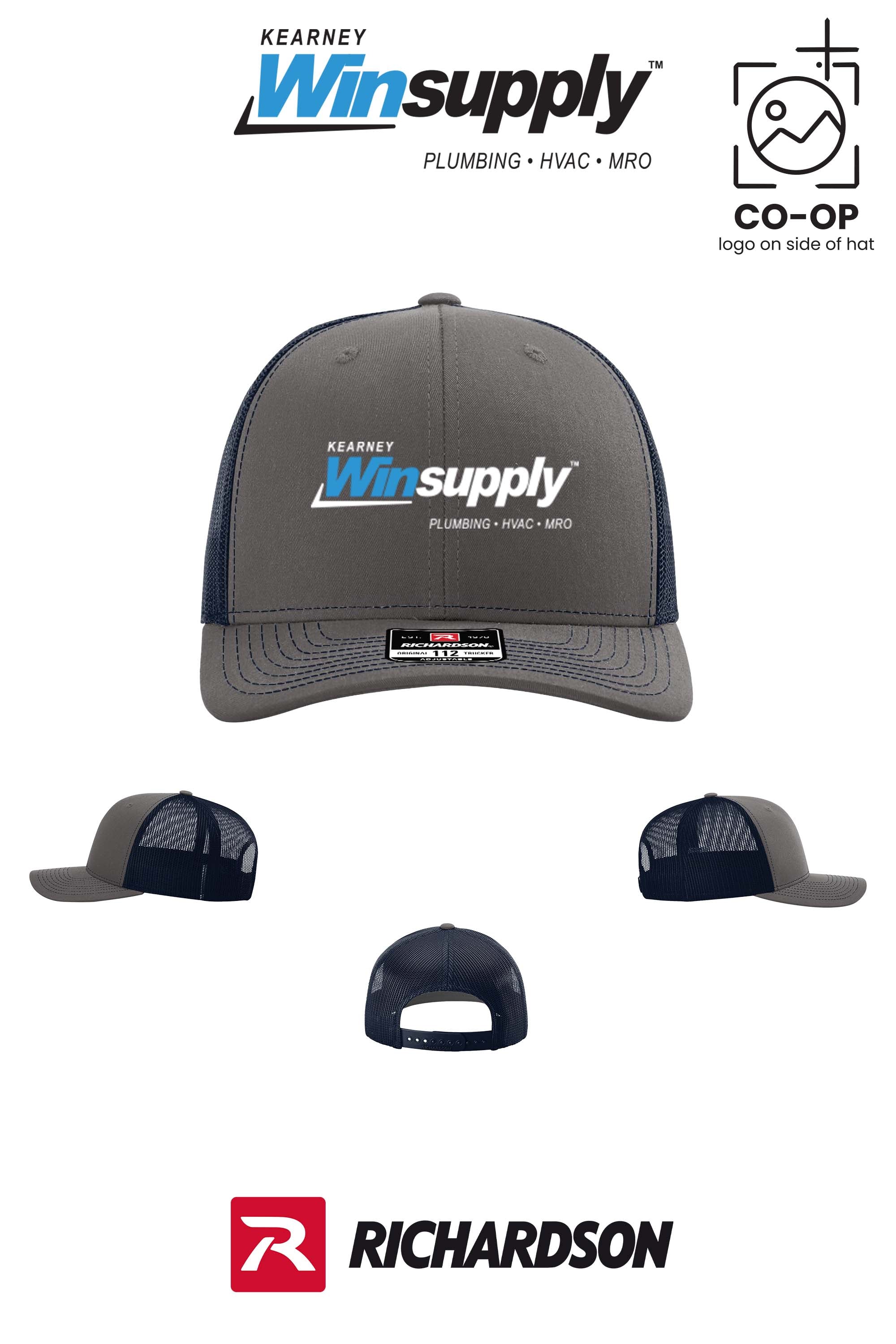 Richardson 112 Trucker Cap - Kearney Winsupply