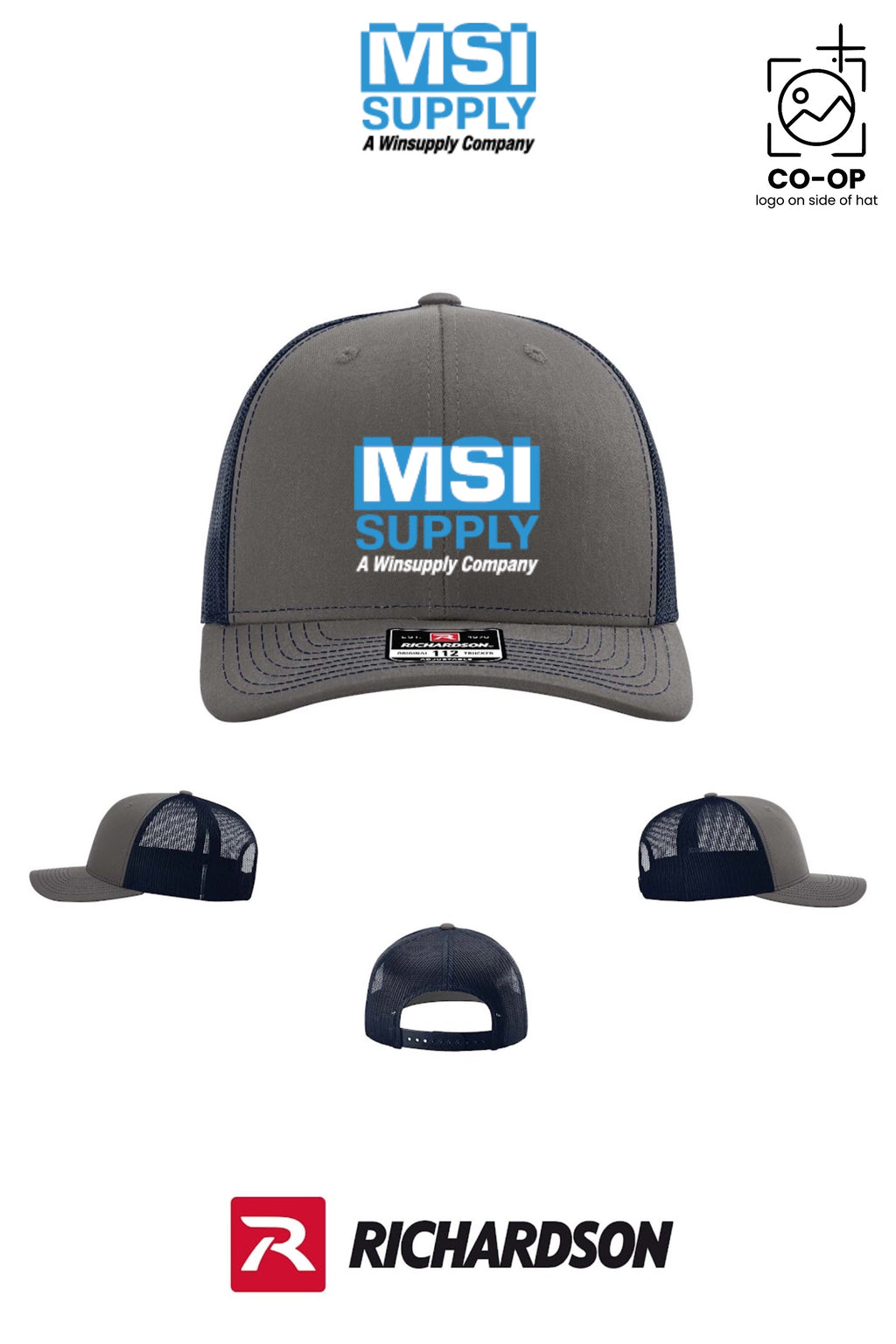 Richardson 112 Trucker Cap - MSI Supply Houston