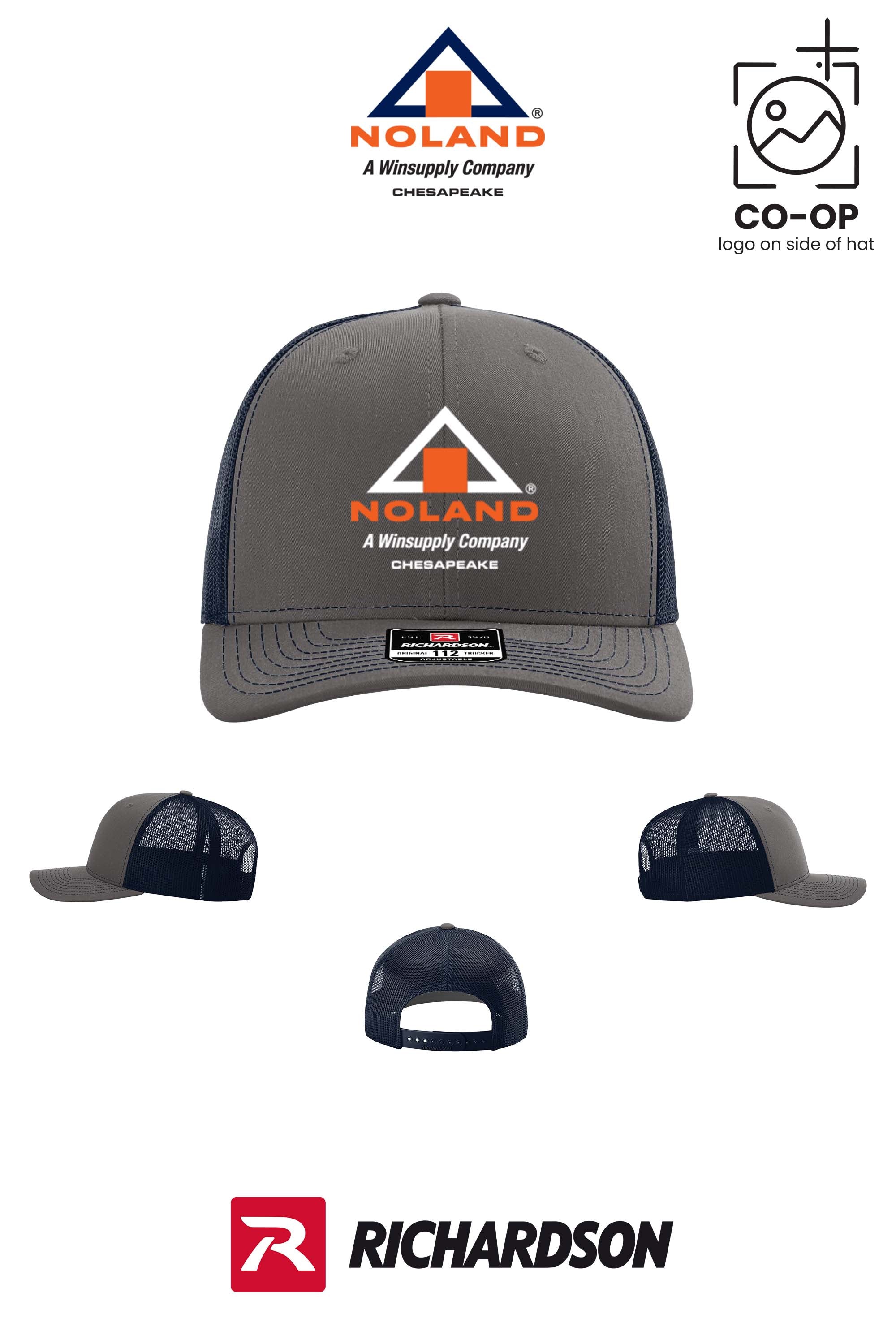 Richardson 112 Trucker Cap - Noland Company Chesapeake