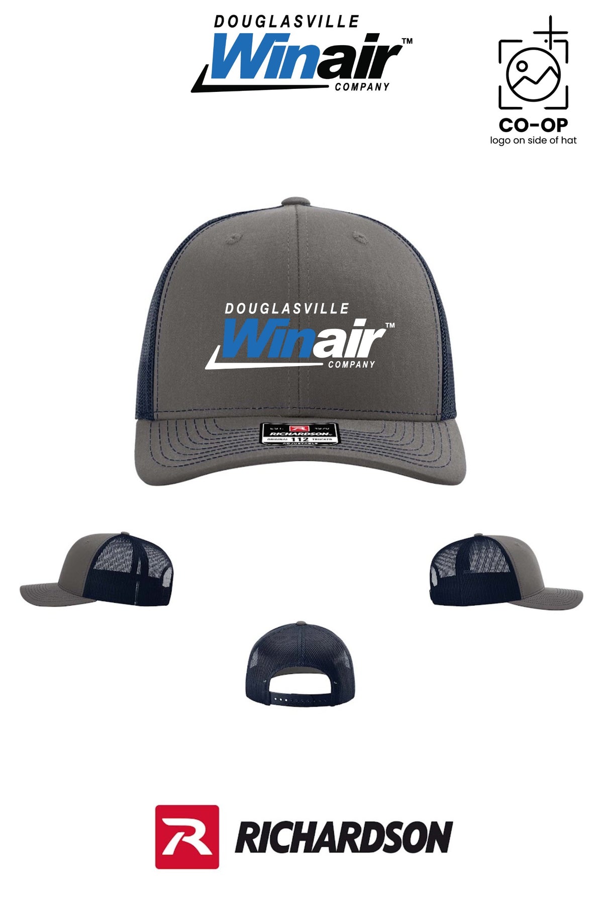 Richardson 112 Trucker Cap - Douglasville Winair