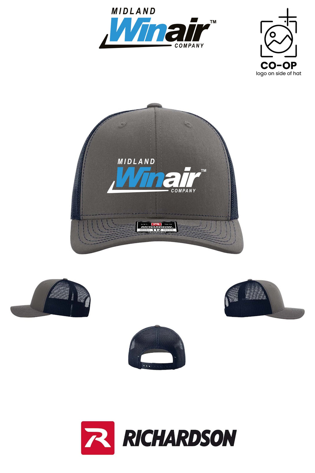 Richardson 112 Trucker Cap - Midland Winair