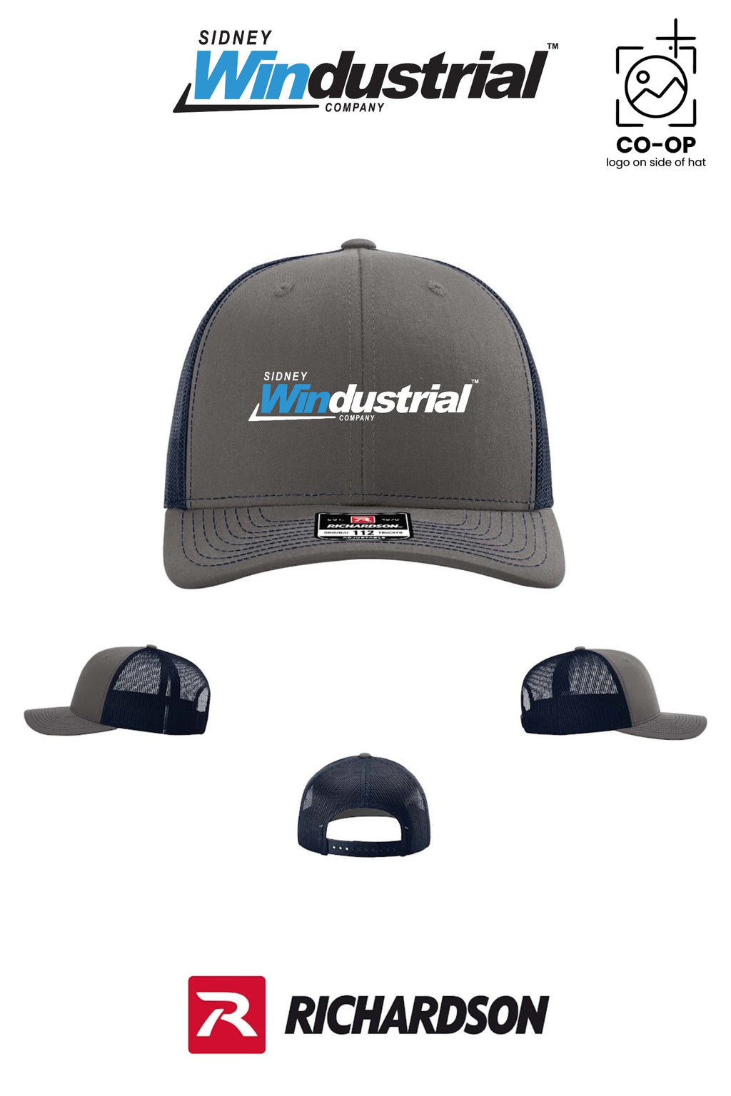 Richardson 112 Trucker Cap - Sidney Windustrial