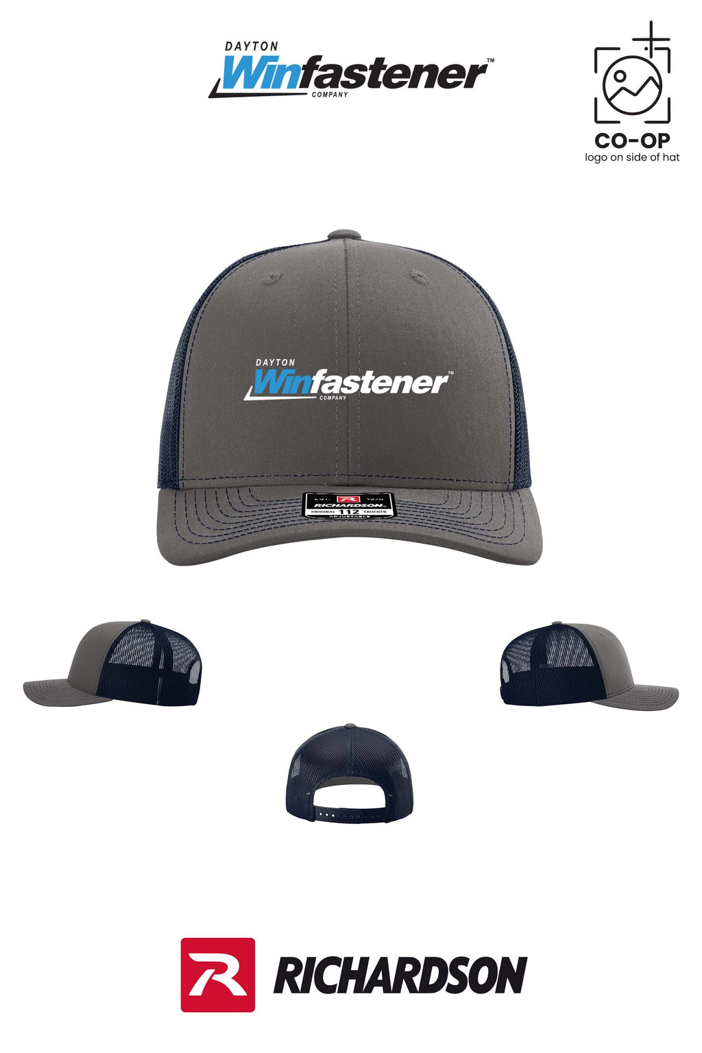 Richardson 112 Trucker Cap - Dayton Winfastener