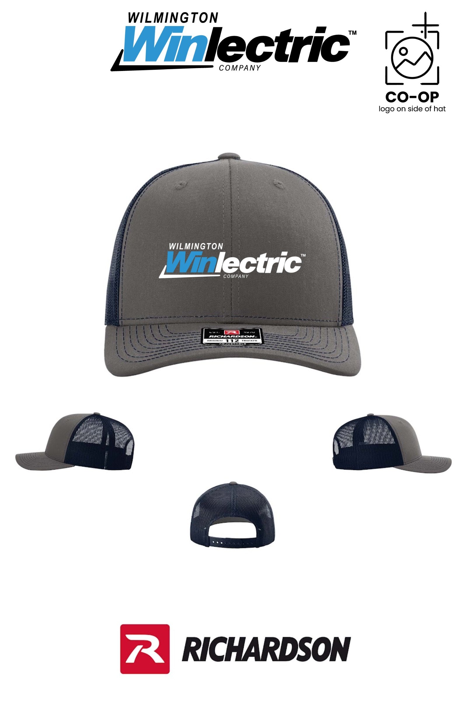 Richardson 112 Trucker Cap - Wilmington Winlectric