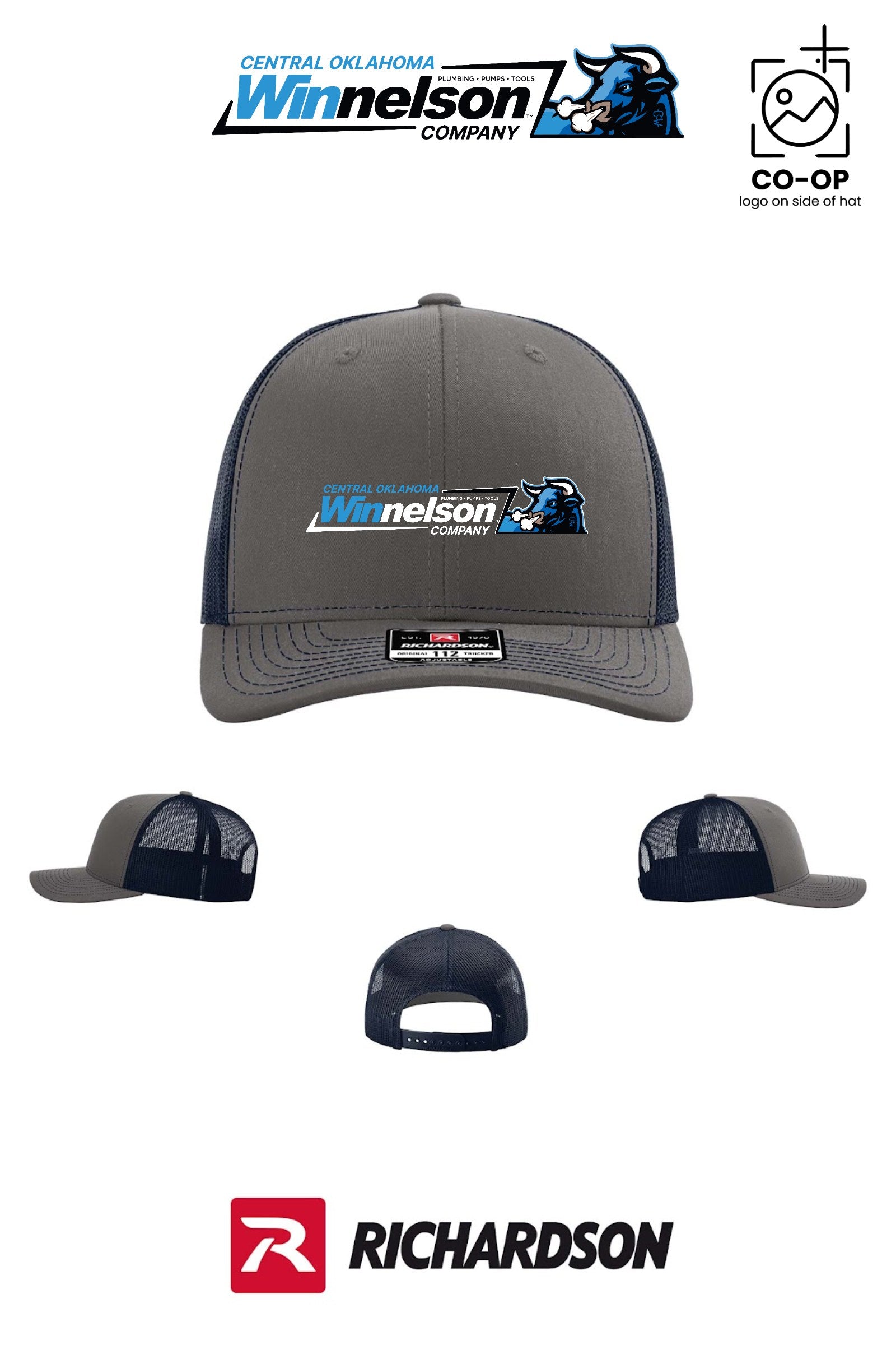 Richardson 112 Trucker Cap - Winnelson Central Oklahoma