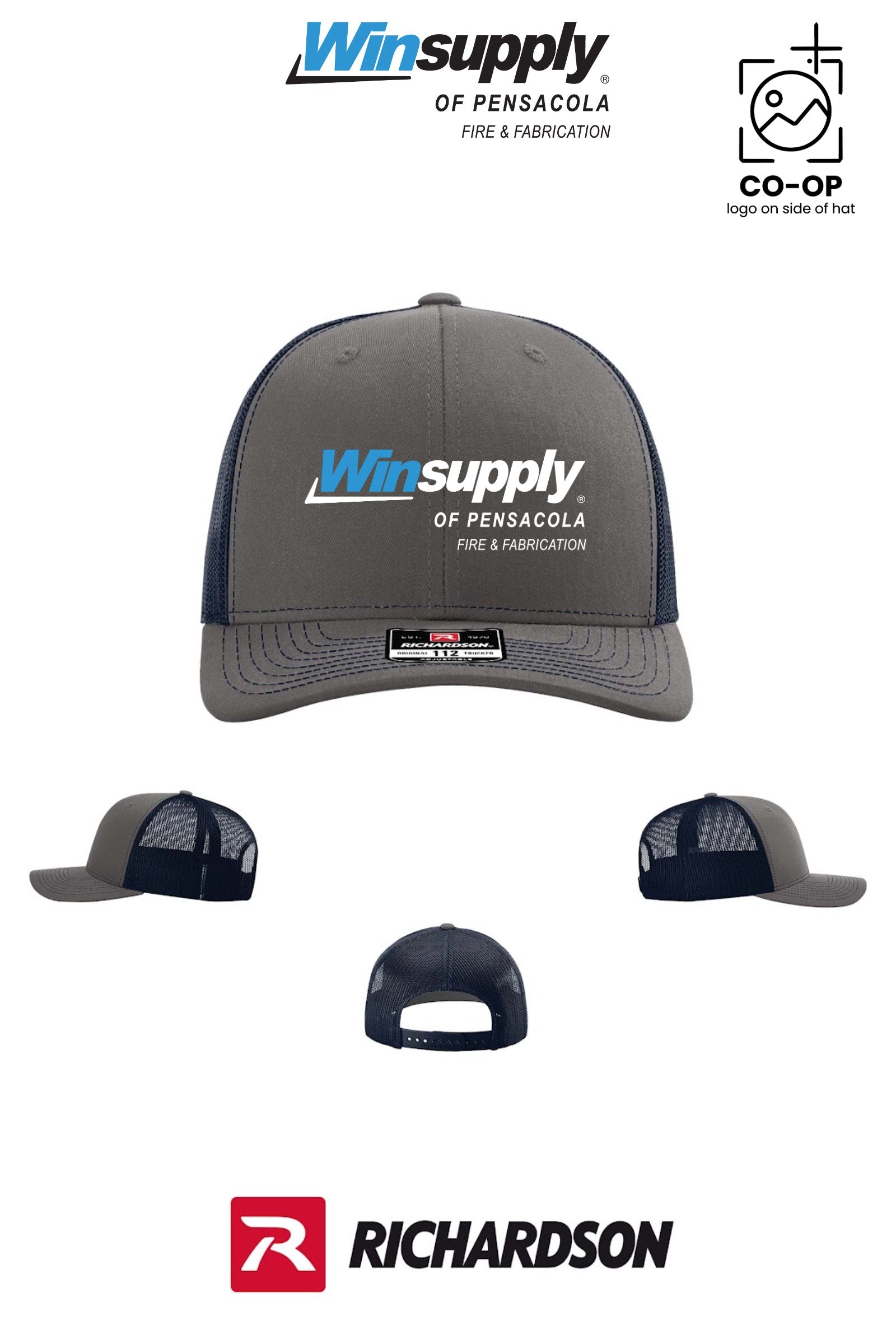 Richardson 112 Trucker Cap - Winsupply Pensacola Fire & Fabrication