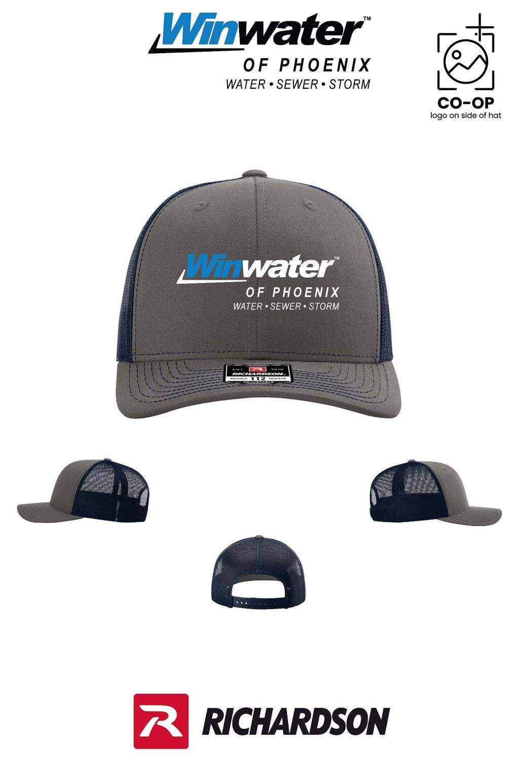 Richardson 112 Trucker Cap - Winwater of Phoenix